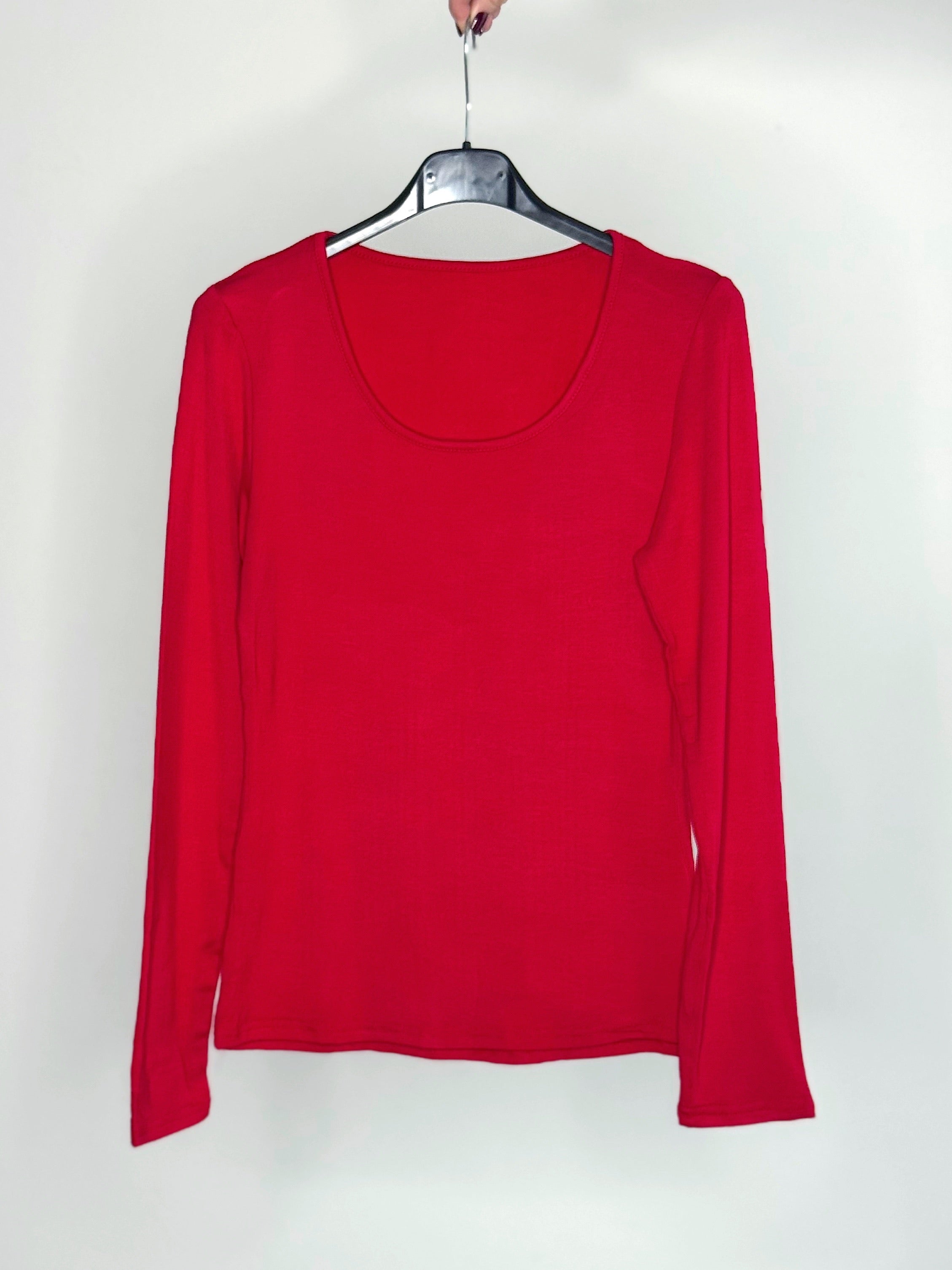 MAGLIONCINO GIROCOLLO FELPATO ALL’INTERNO