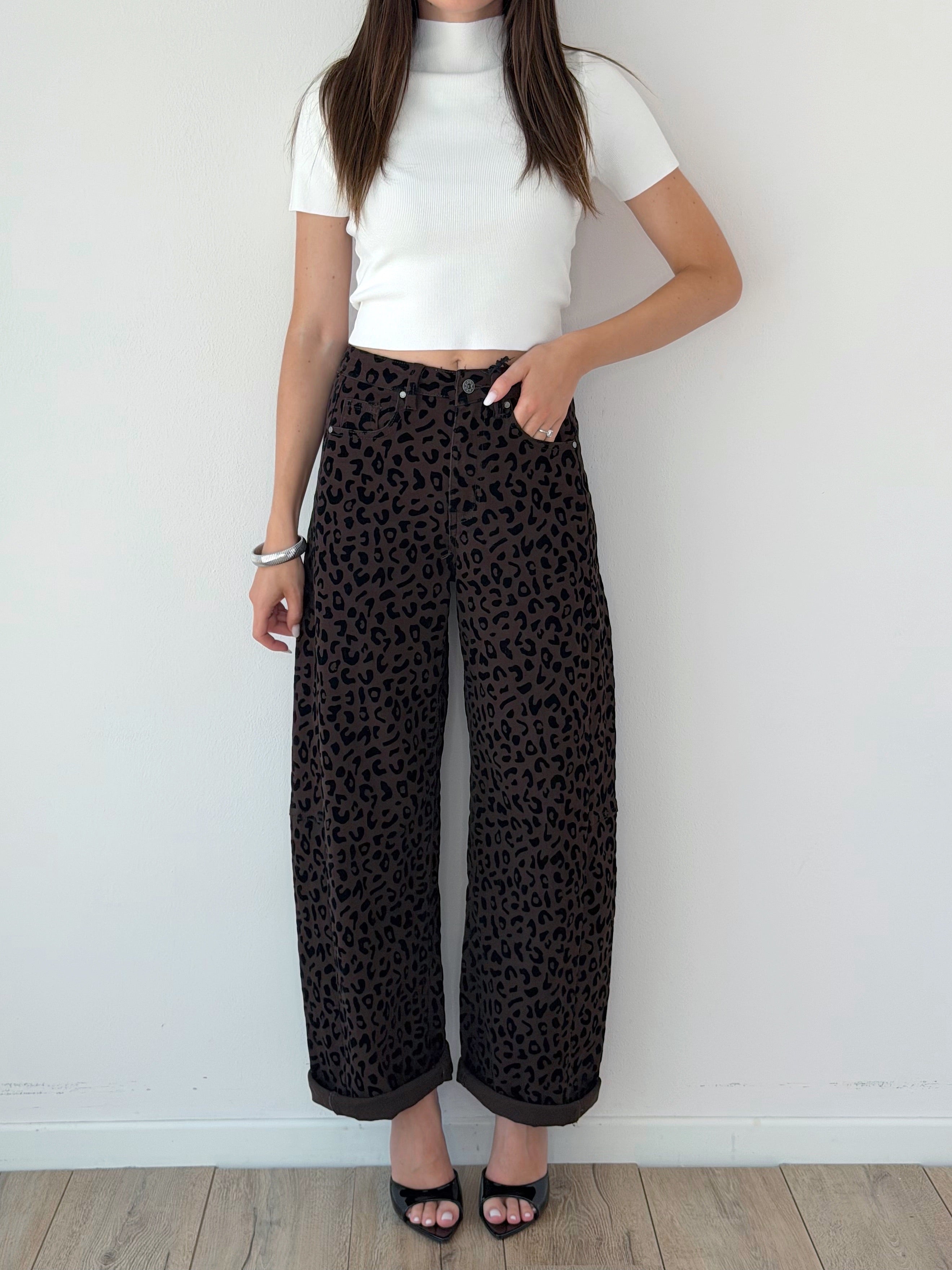 DENIM BALLOON ANIMALIER