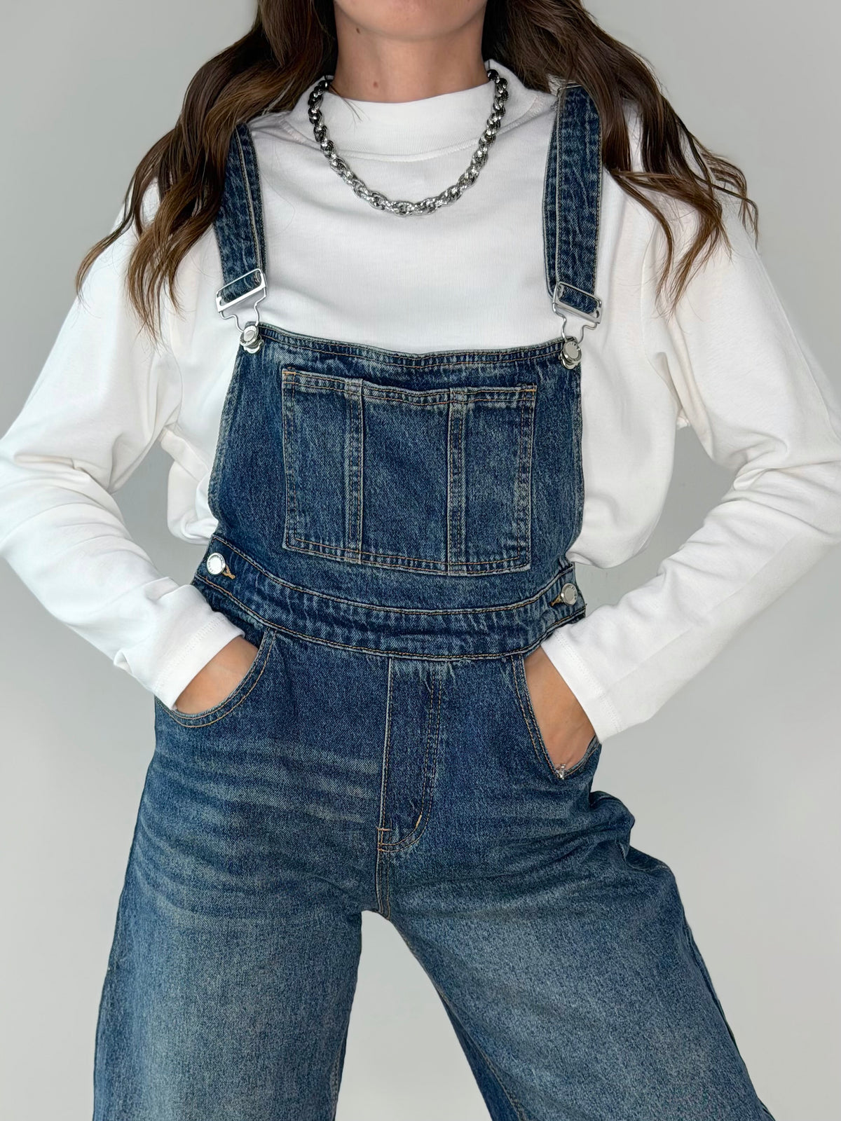SALOPETTE BALLOON IN DENIM