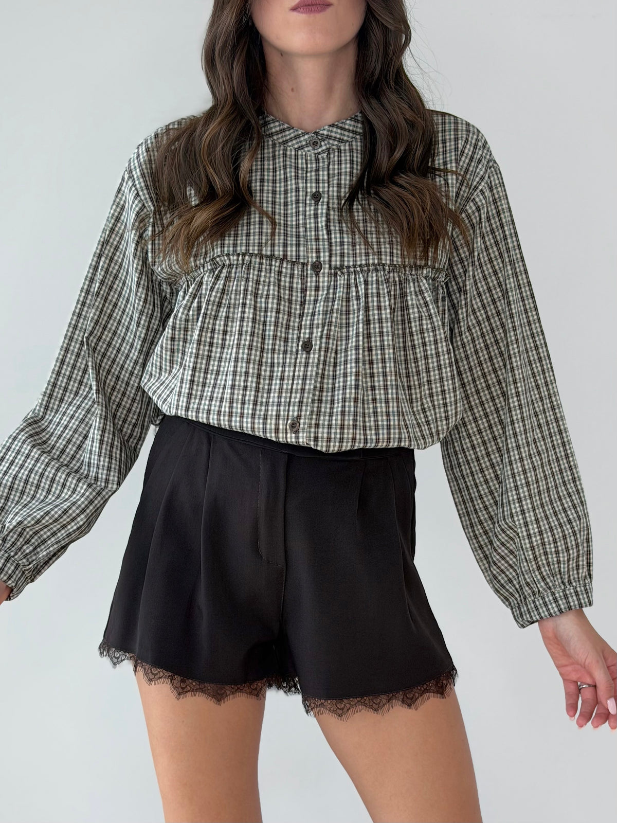 CAMICIA COREANA QUADRETTI