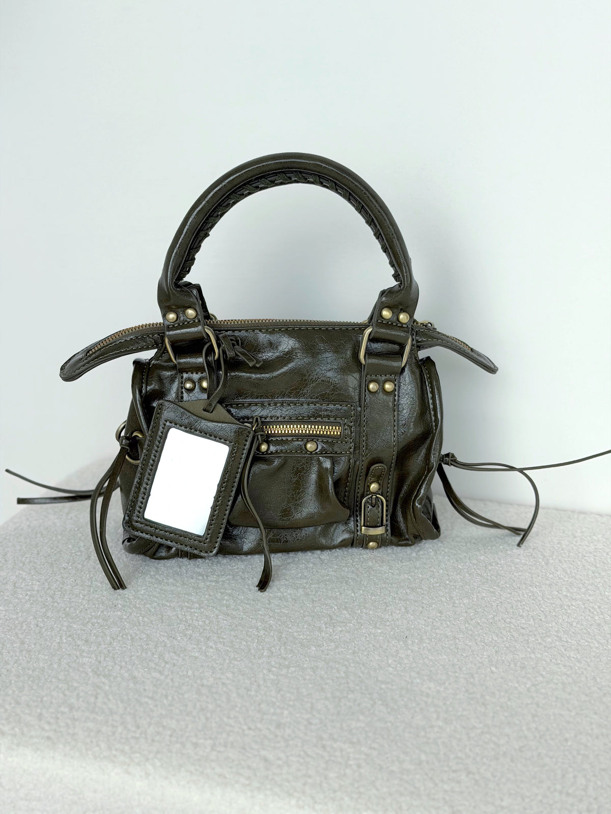 BORSA “ CITY “ IN ECOPELLE CON TRACOLLA