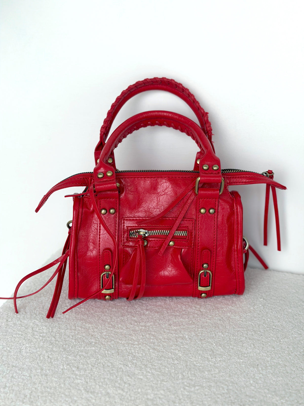 BORSA “ CITY “ IN ECOPELLE CON TRACOLLA