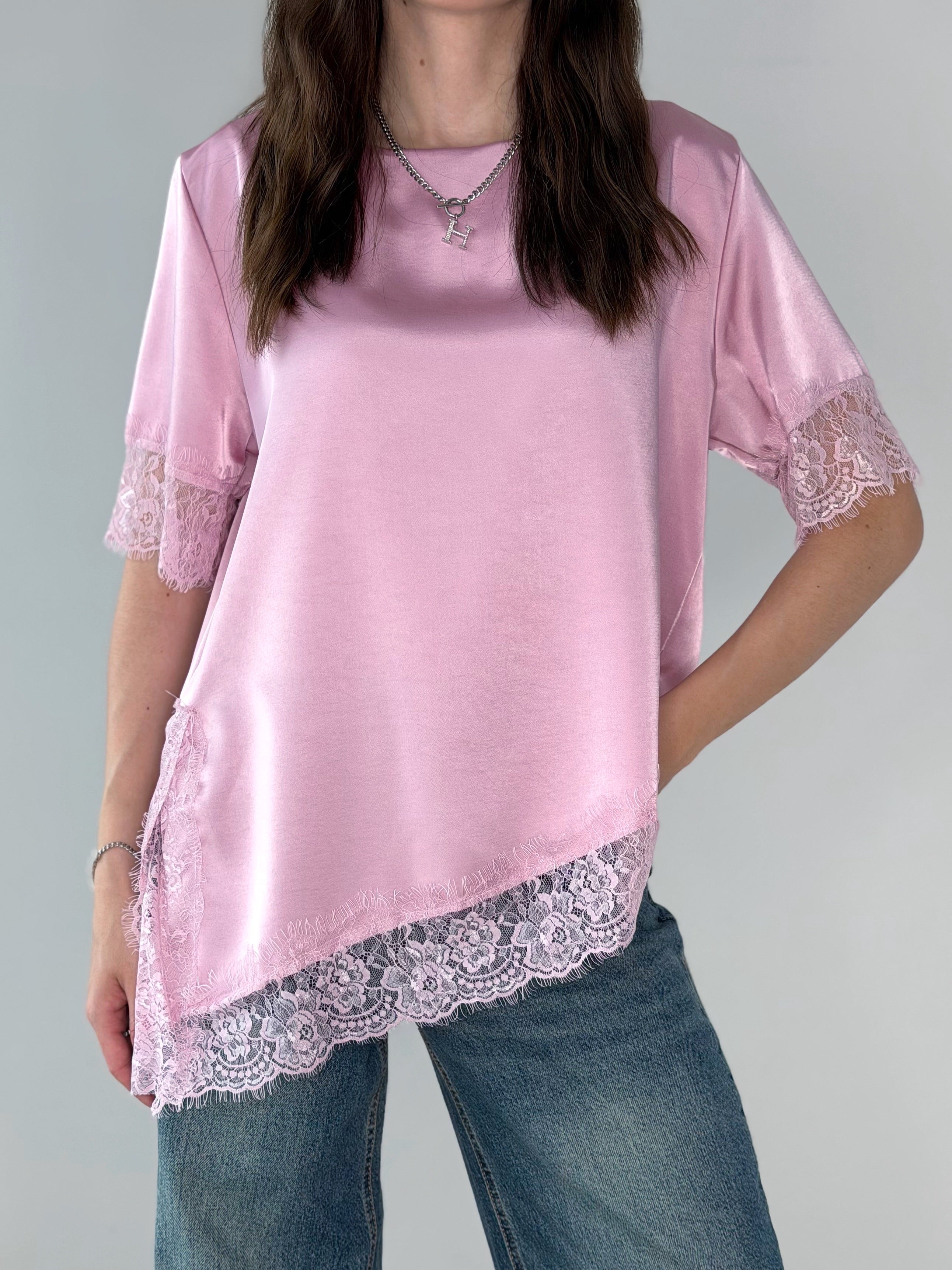 TSHIRT RASO & PIZZO