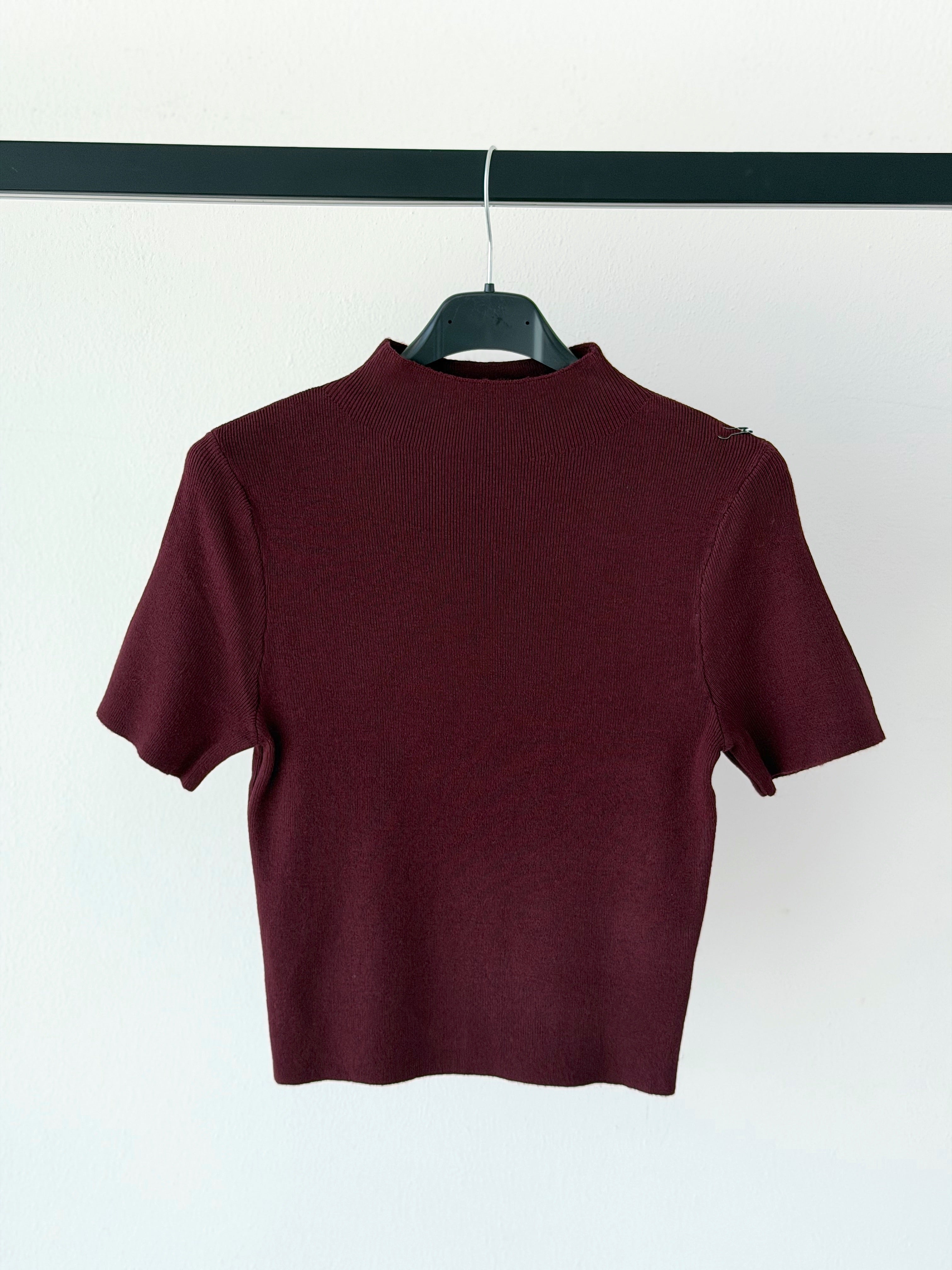 T-SHIRT LUPETTO A COSTINE