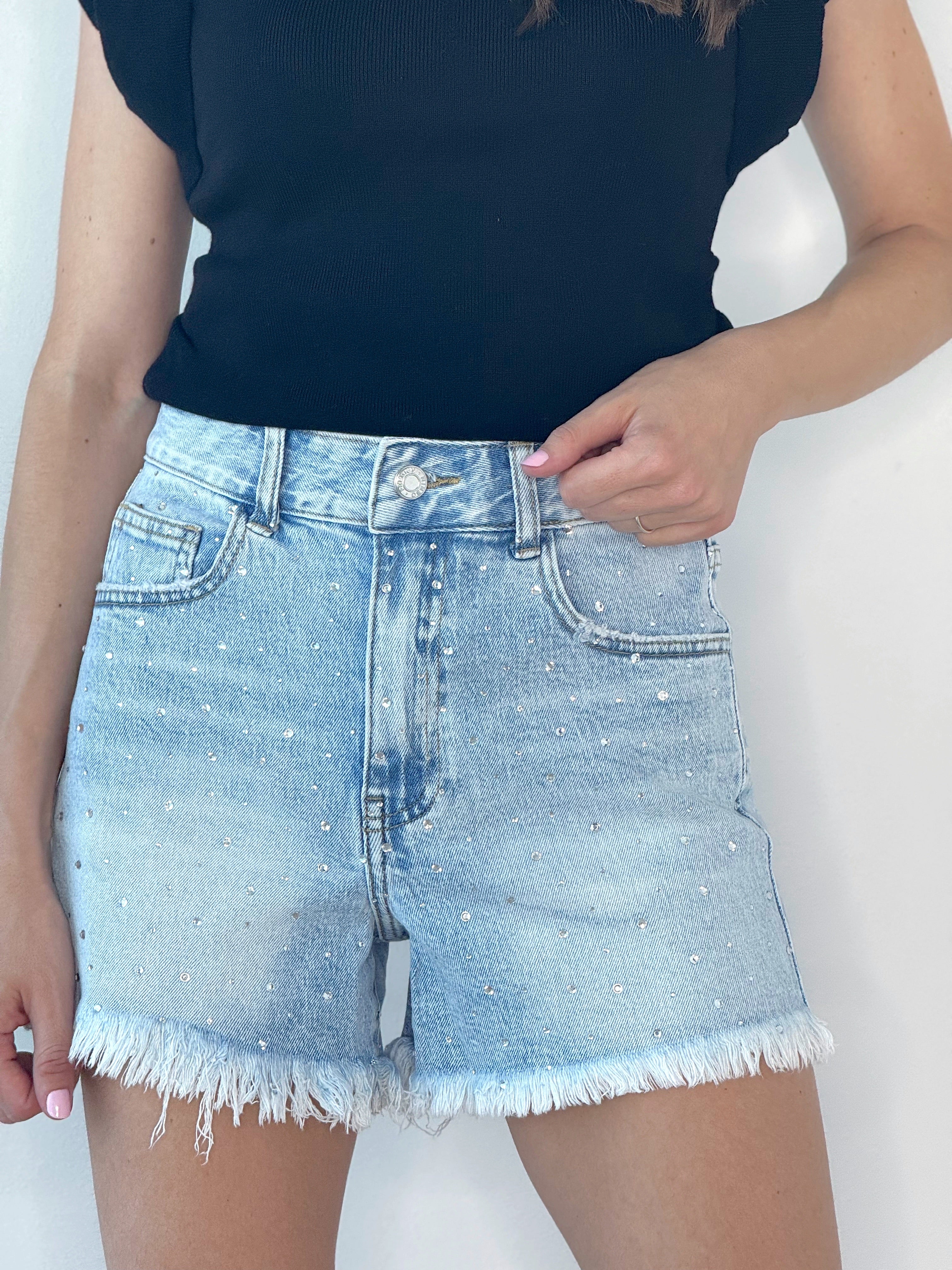 SHORTS STRASS