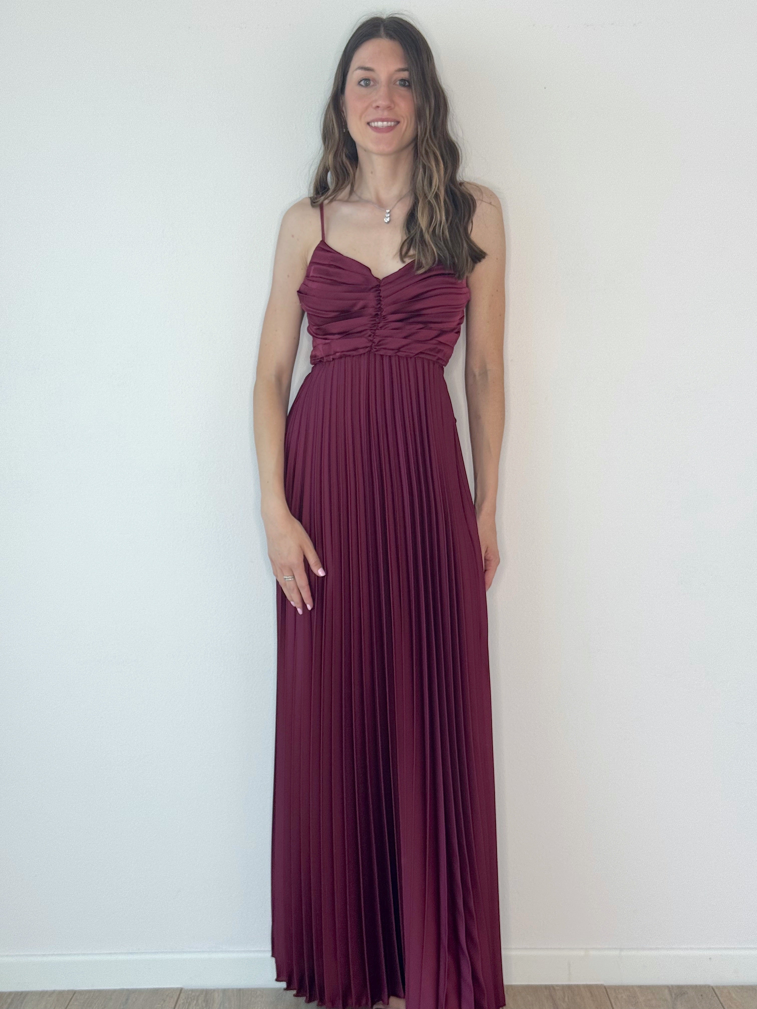VESTITO RAMONA PLISSÈ