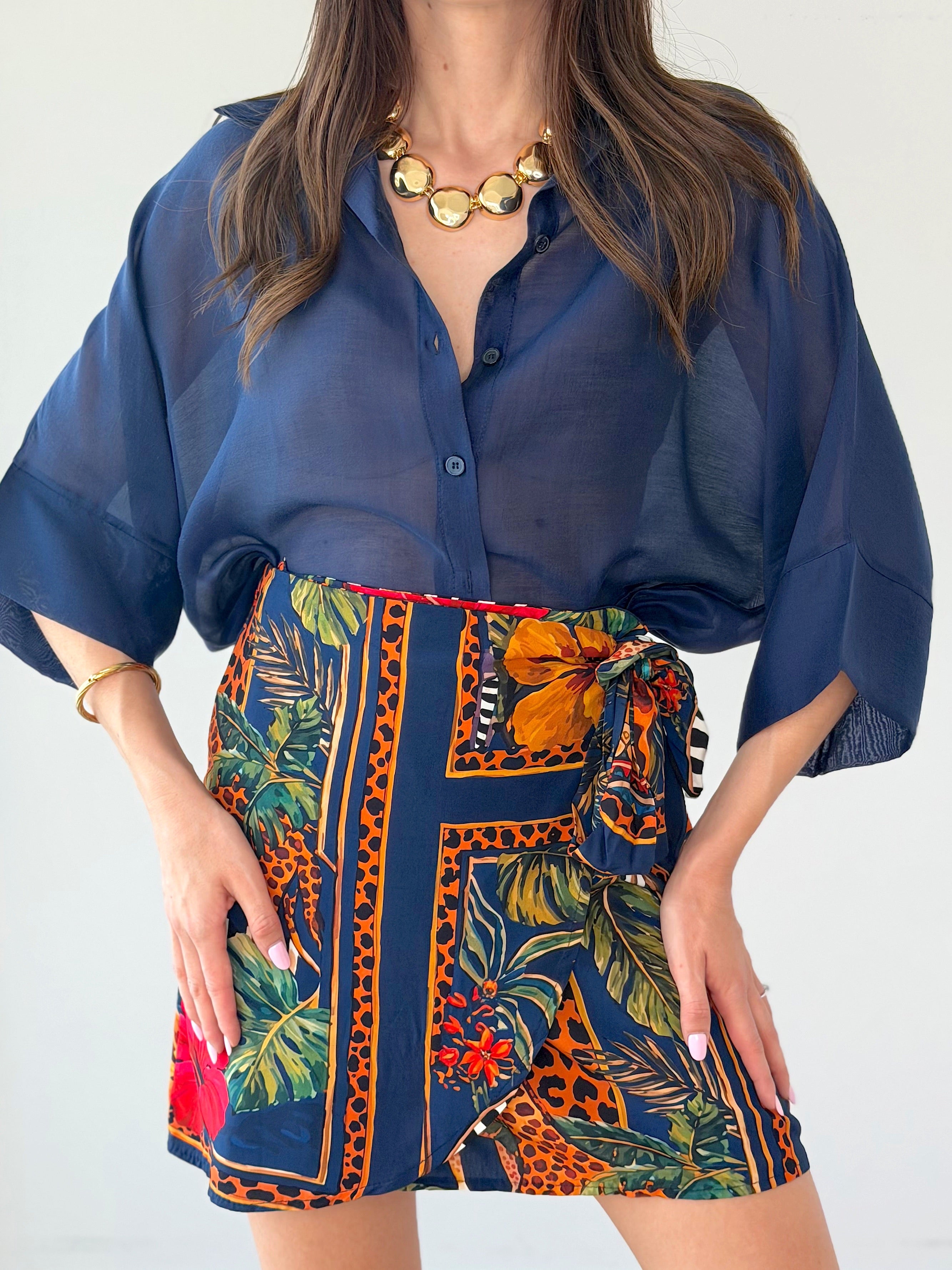 CAMICIA VELATA