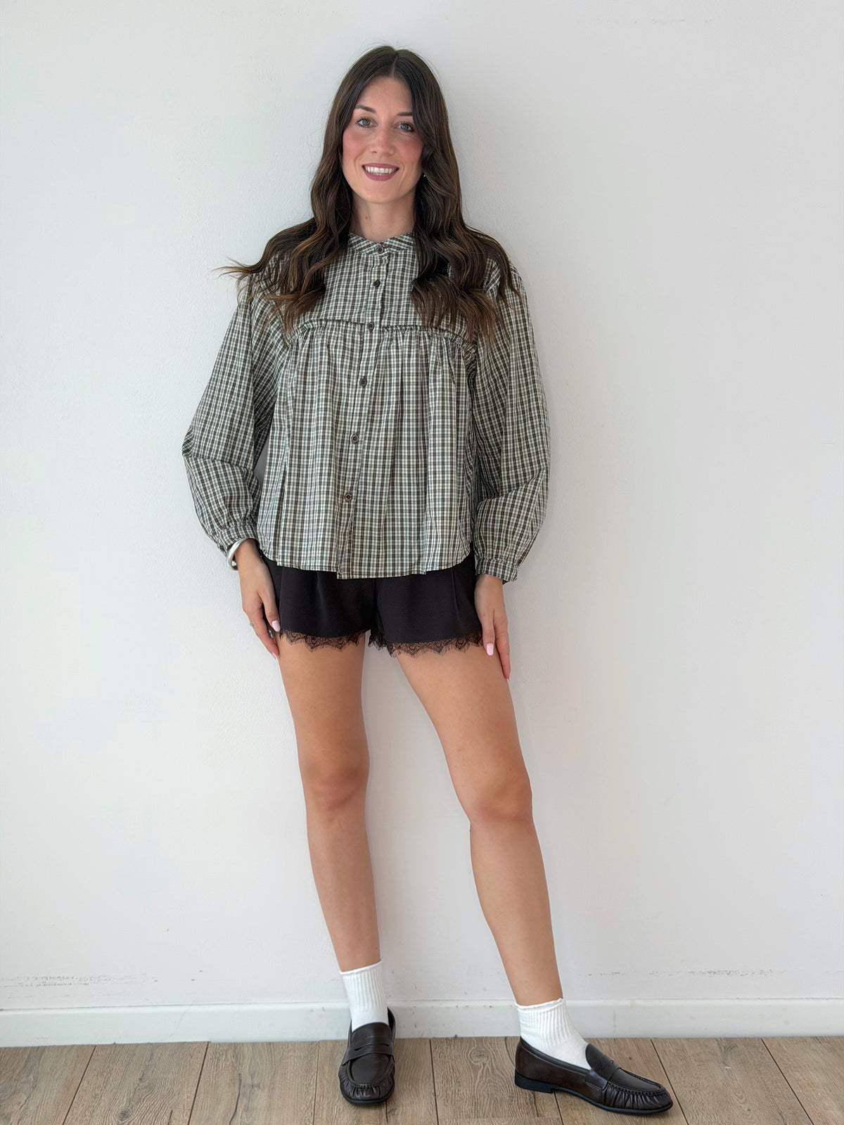 CAMICIA COREANA QUADRETTI