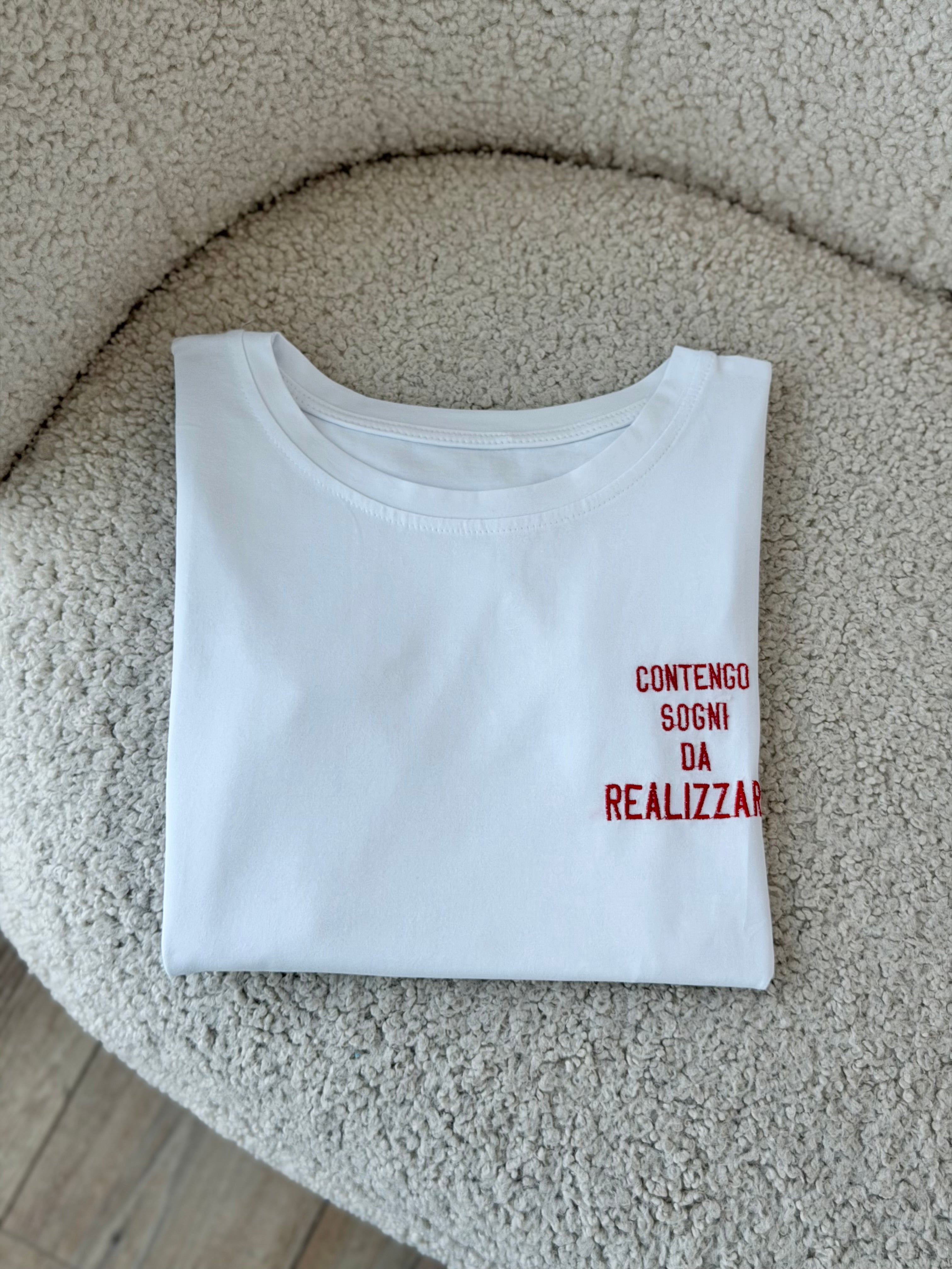T-SHIRT CON SCRITTE