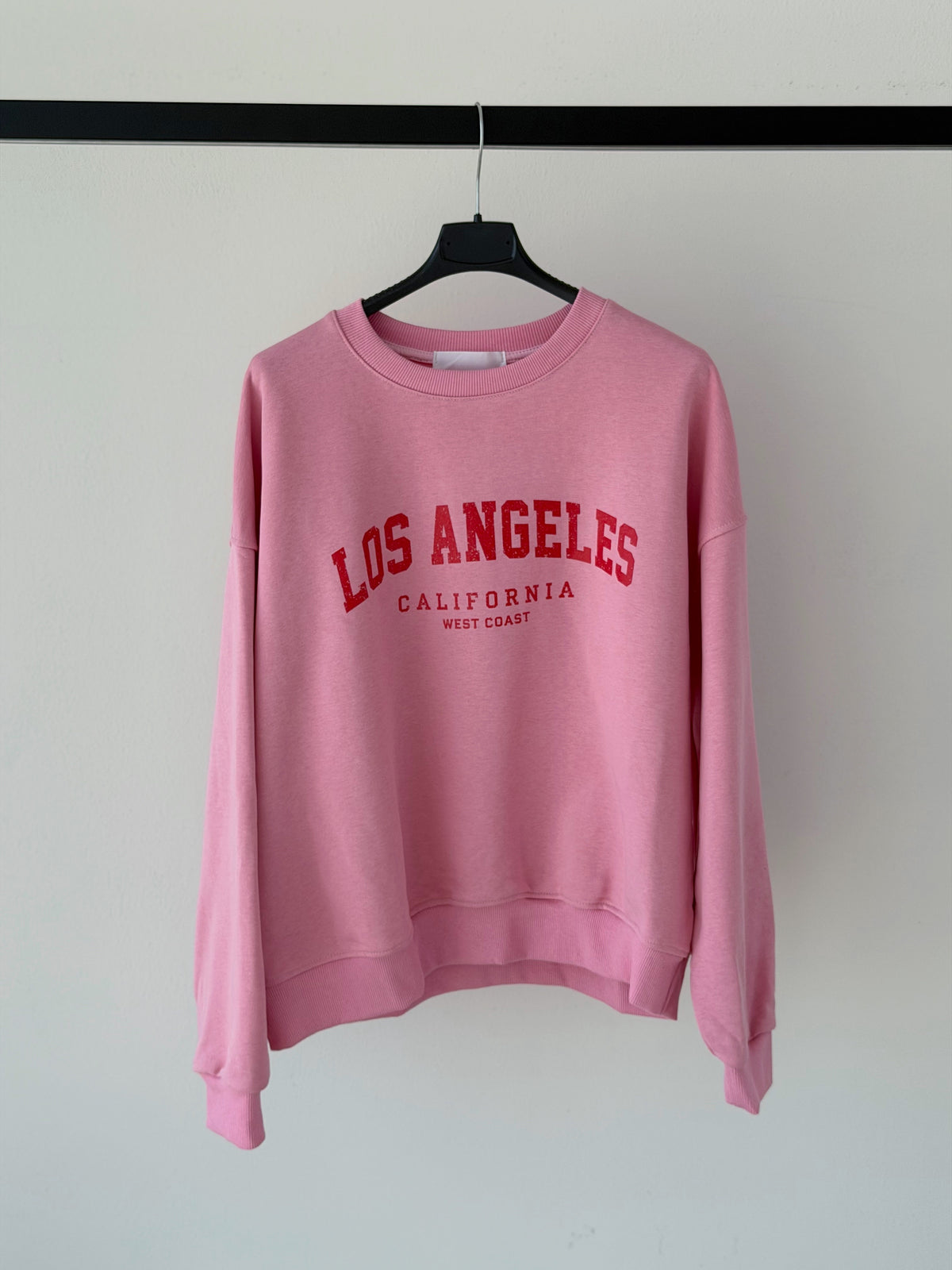 FELPA GARZATA “ LOS ANGELES “ OVERSIZE