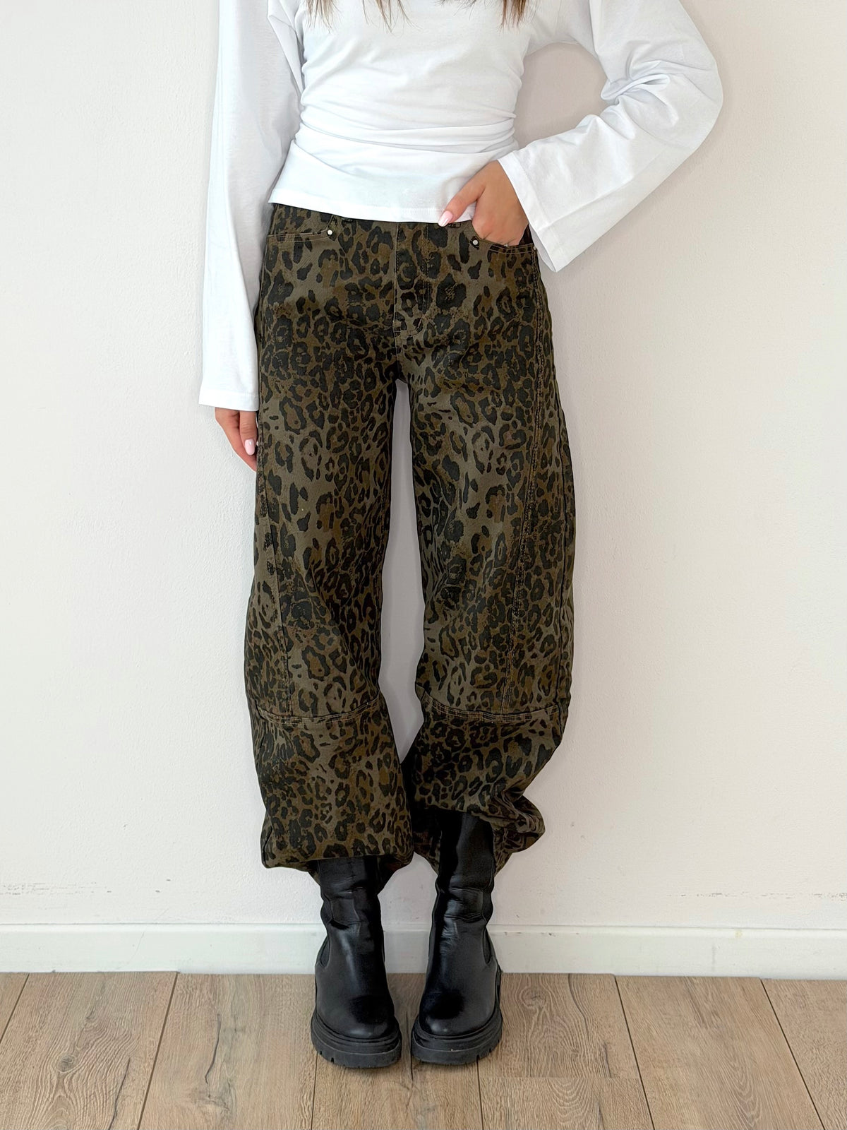 DENIM BALLOON ANIMALIER