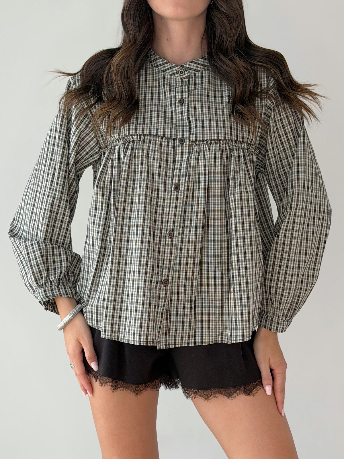CAMICIA COREANA QUADRETTI