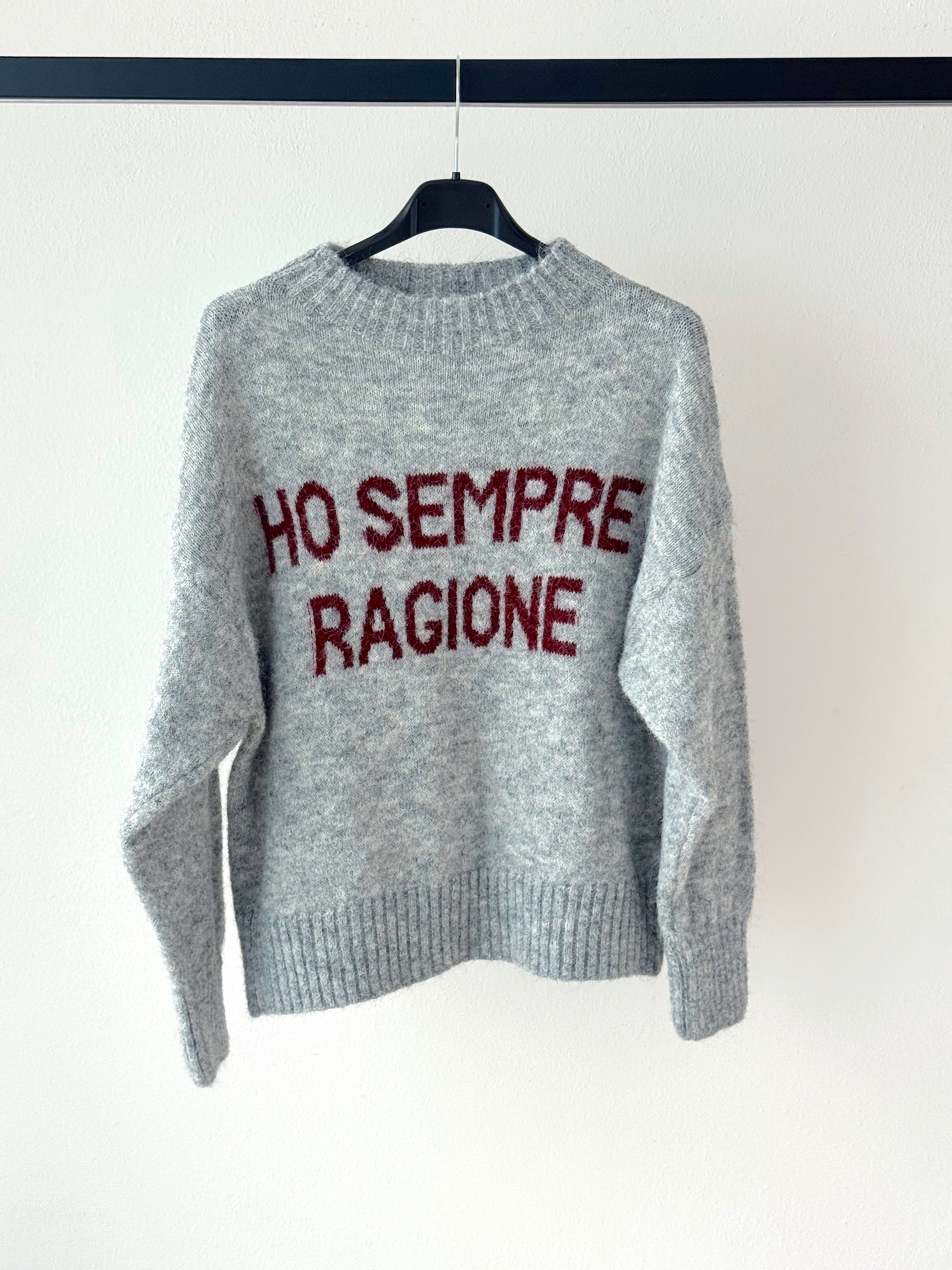 MAGLIONE “ HO SEMPRE RAGIONE “