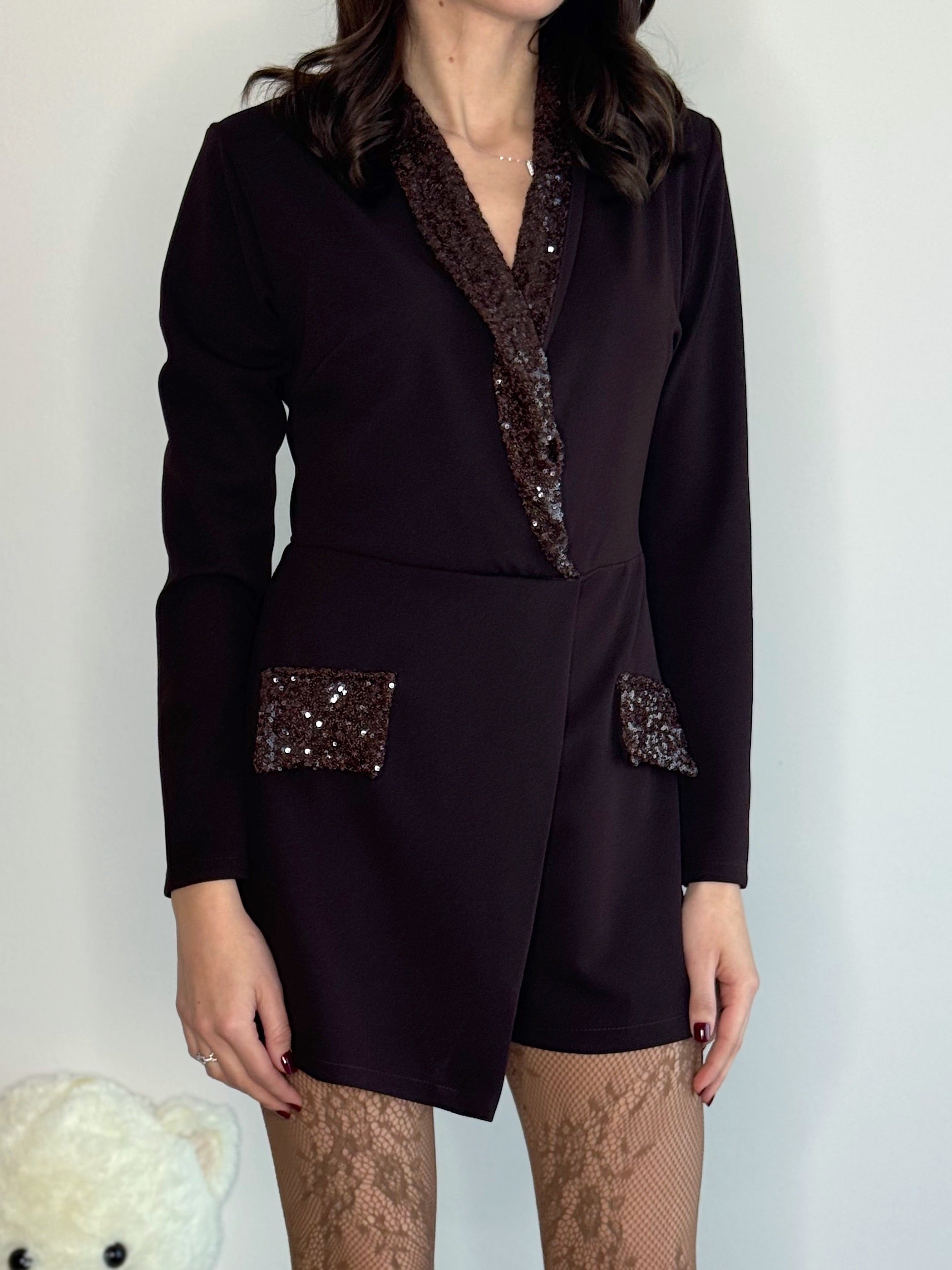 TUTINA BLAZER CON PAILETTES