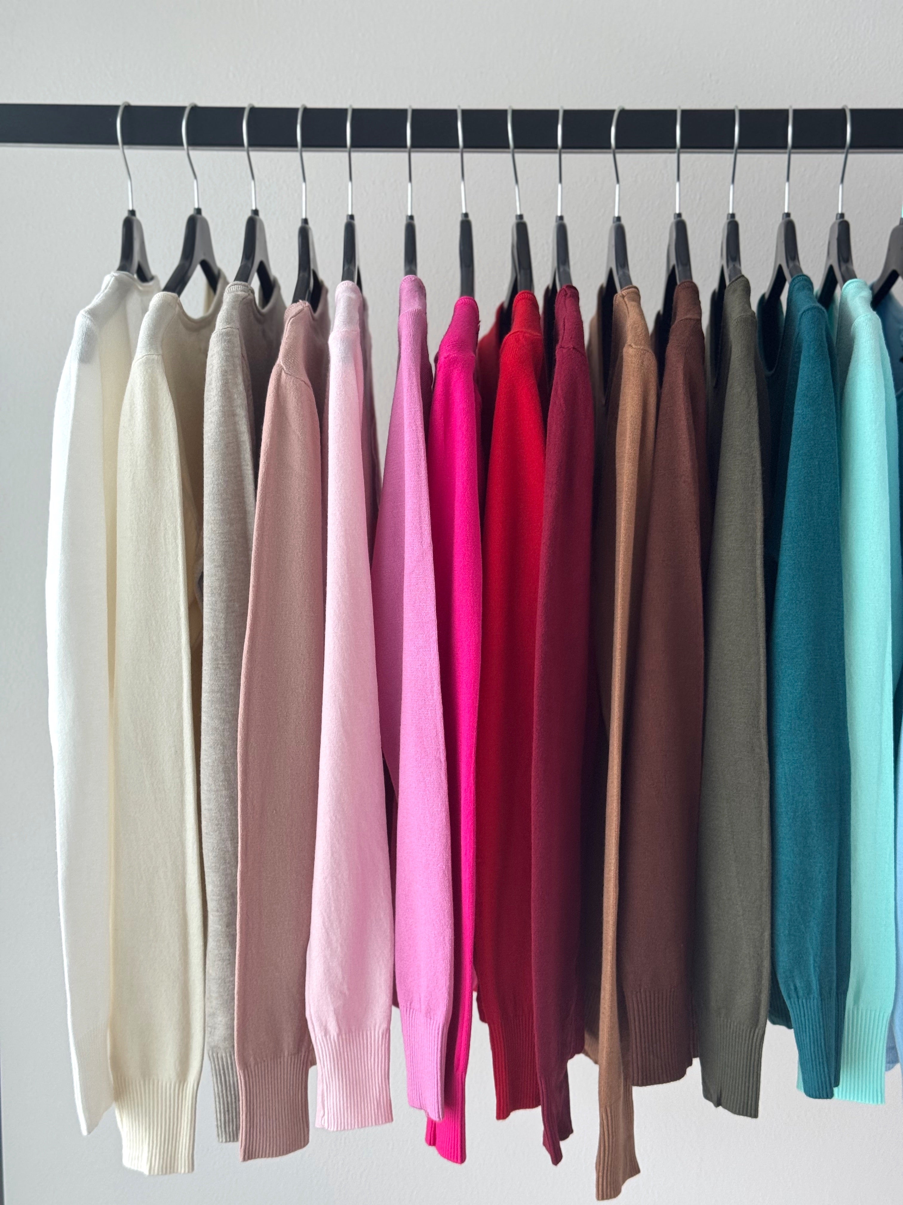 MAGLIONCINO DIANA GIROCOLLO ( 26 COLORI )