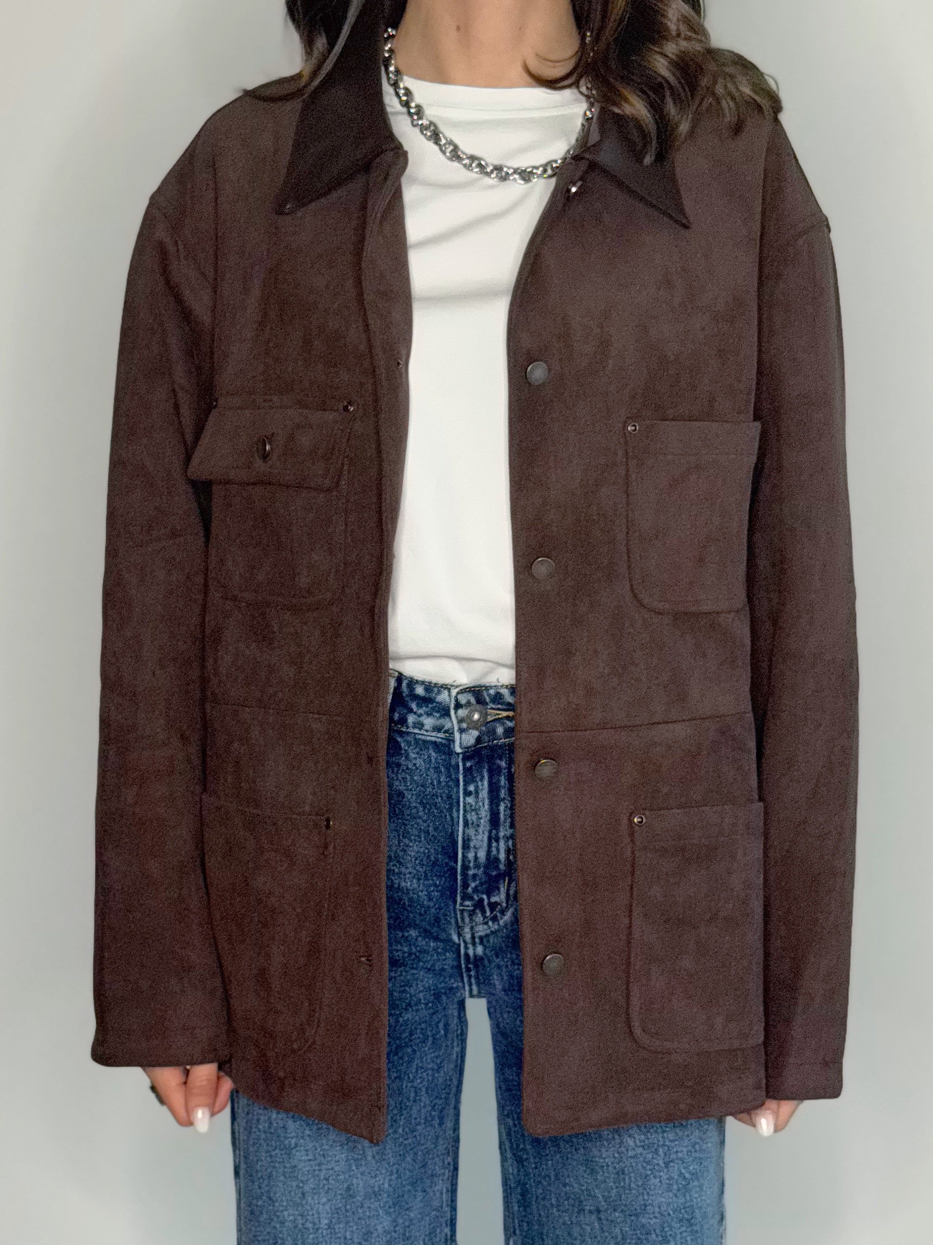 GIACCONE ECO CAMOSCIO MONIQUE