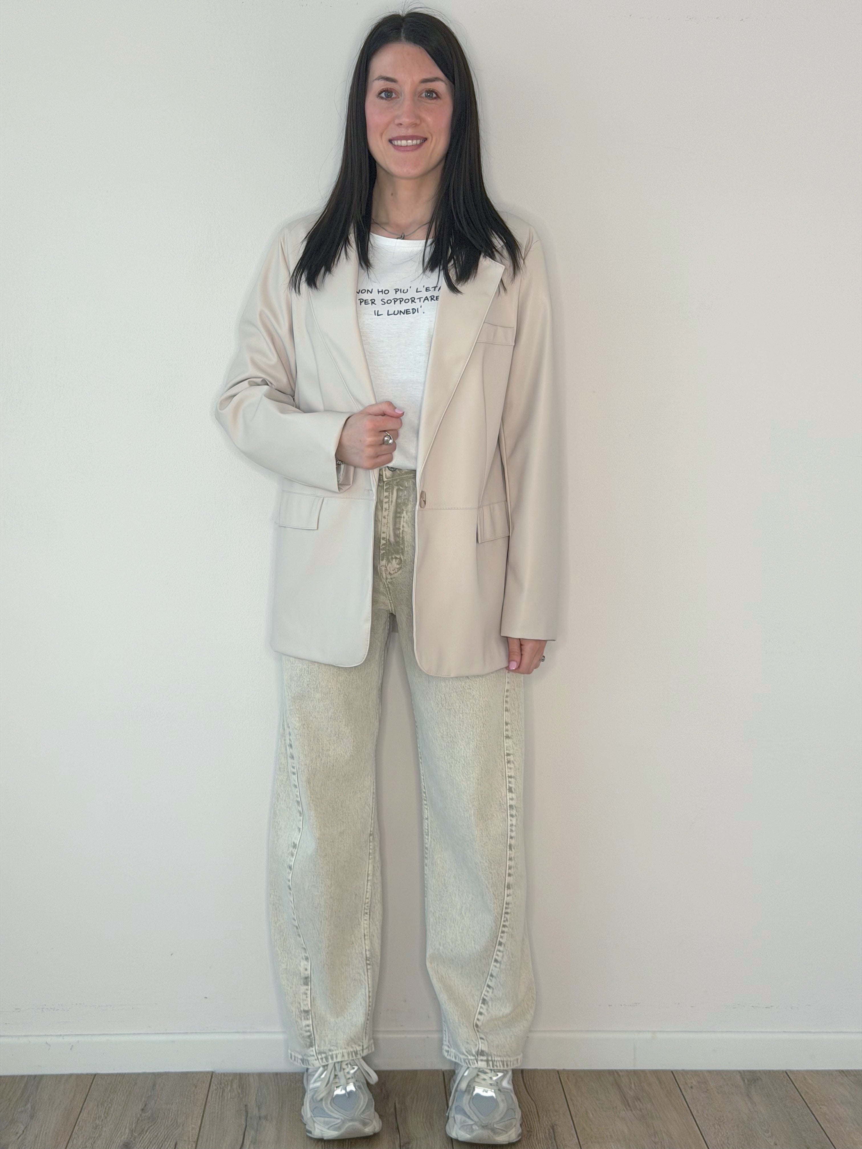 GIACCA ECOPELLE OVER