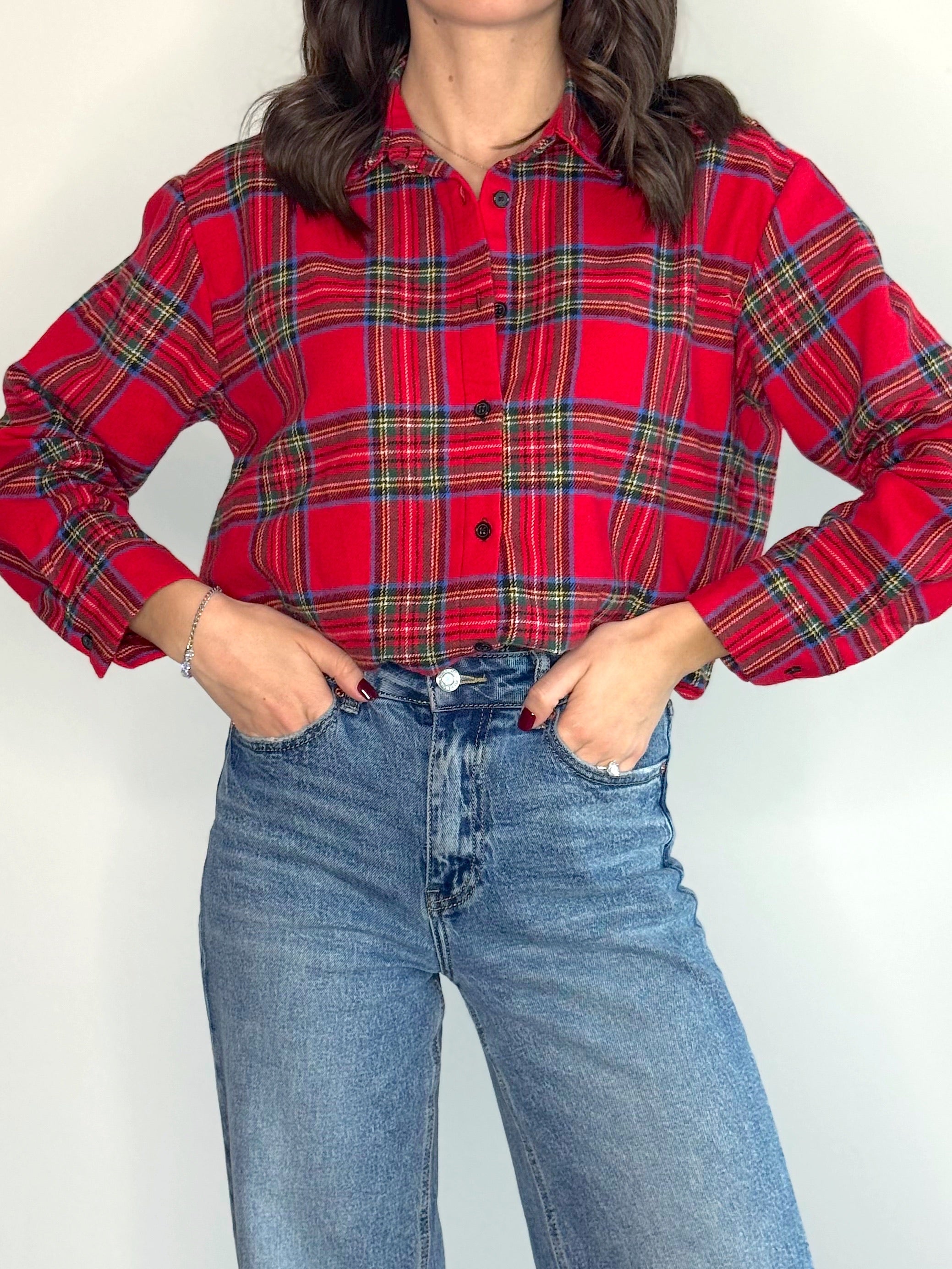 CAMICIA TARTAN IN FLANELLA