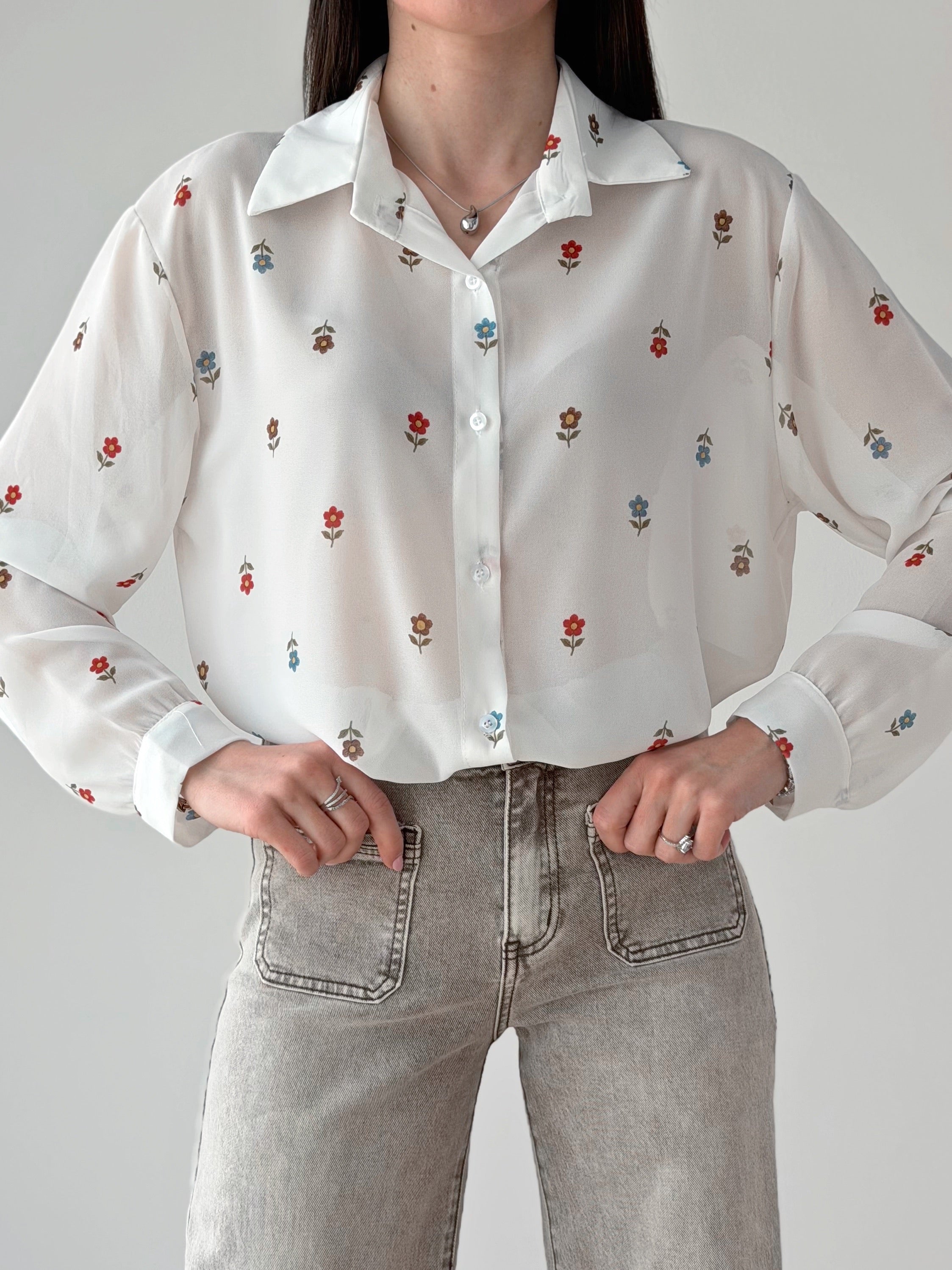 CAMICIA FIORELLINE