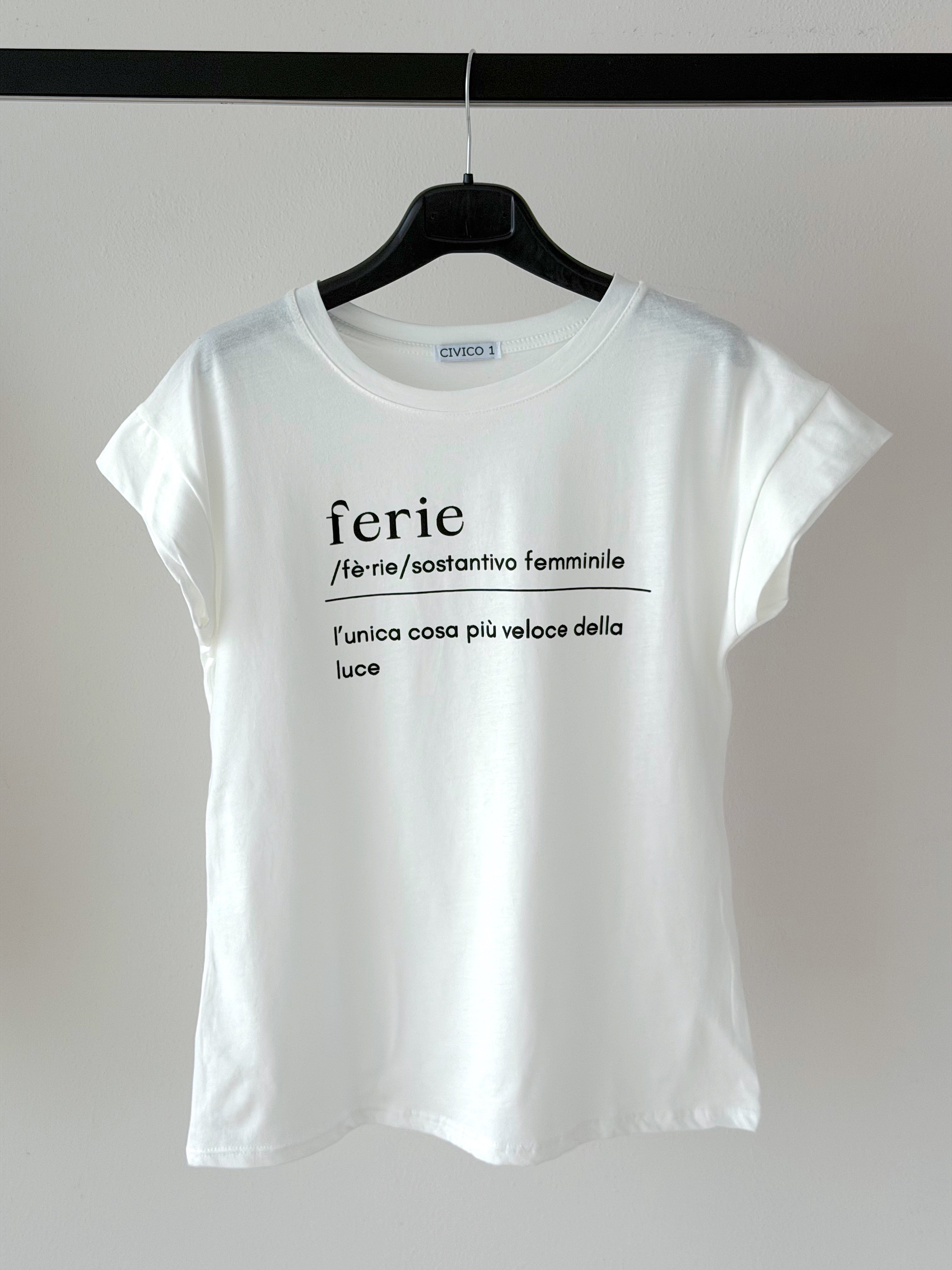 T-SHIRT CON SCRITTE