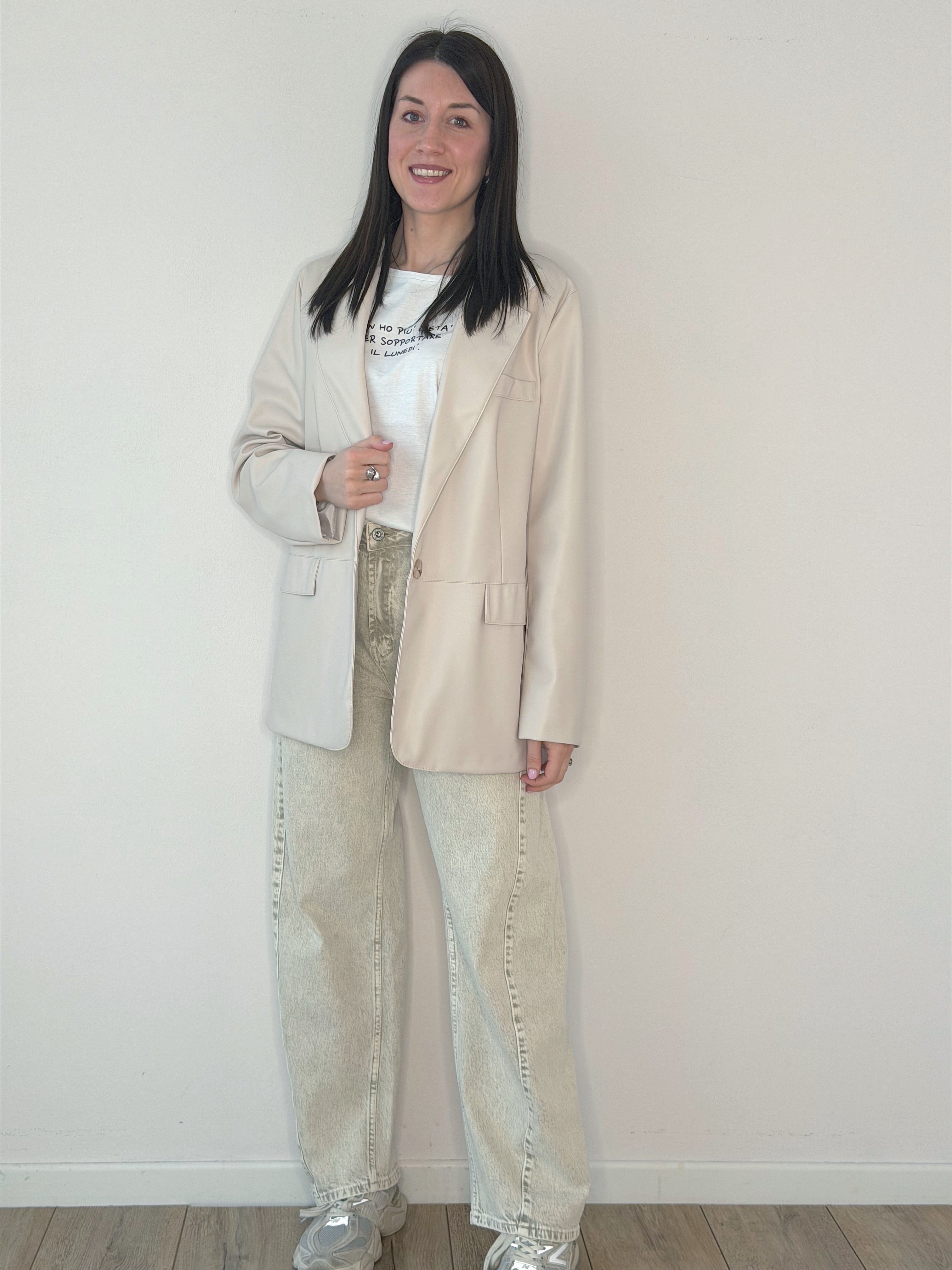 GIACCA ECOPELLE OVER