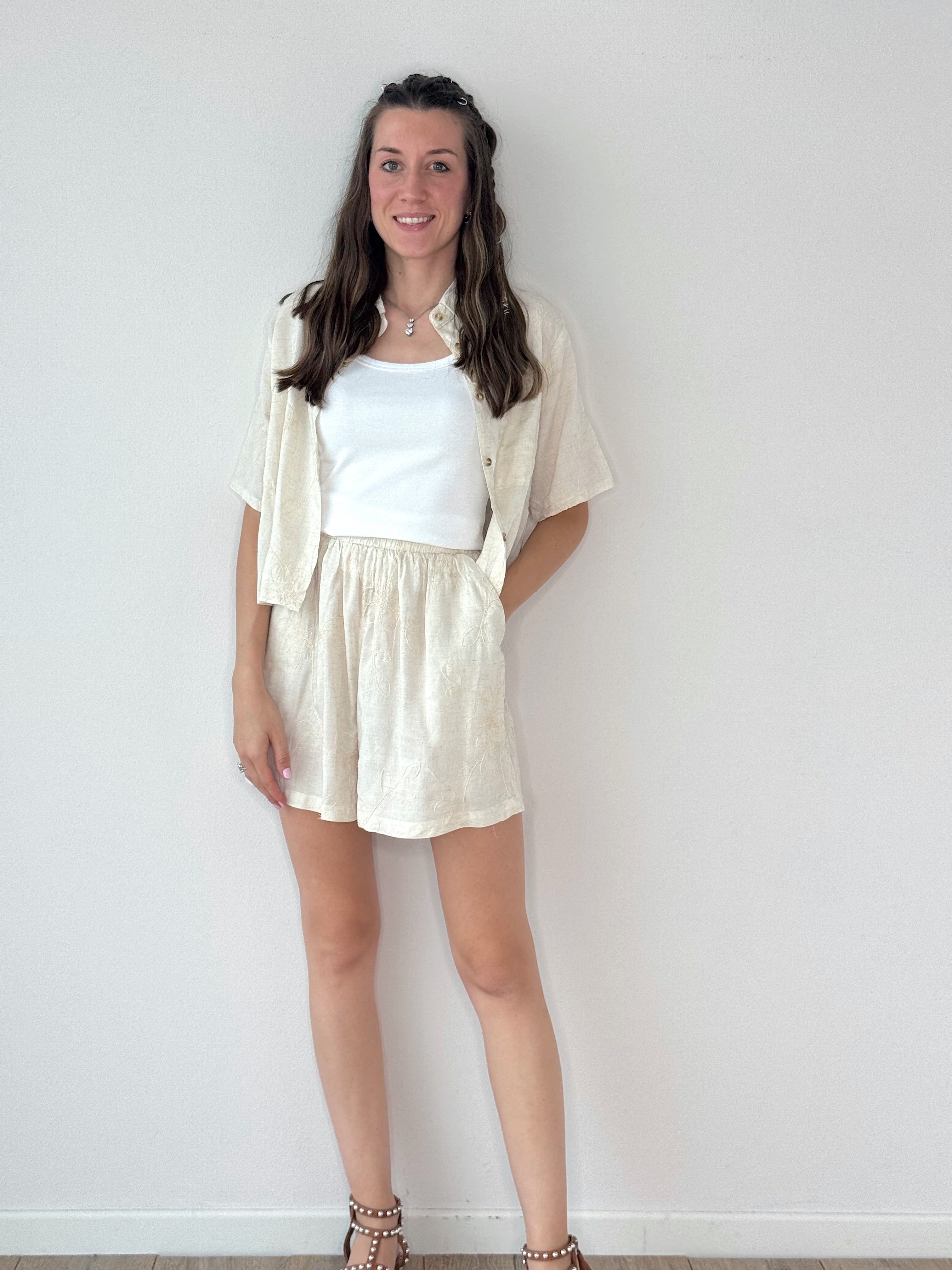 COORDINATO RICAMATO SARA