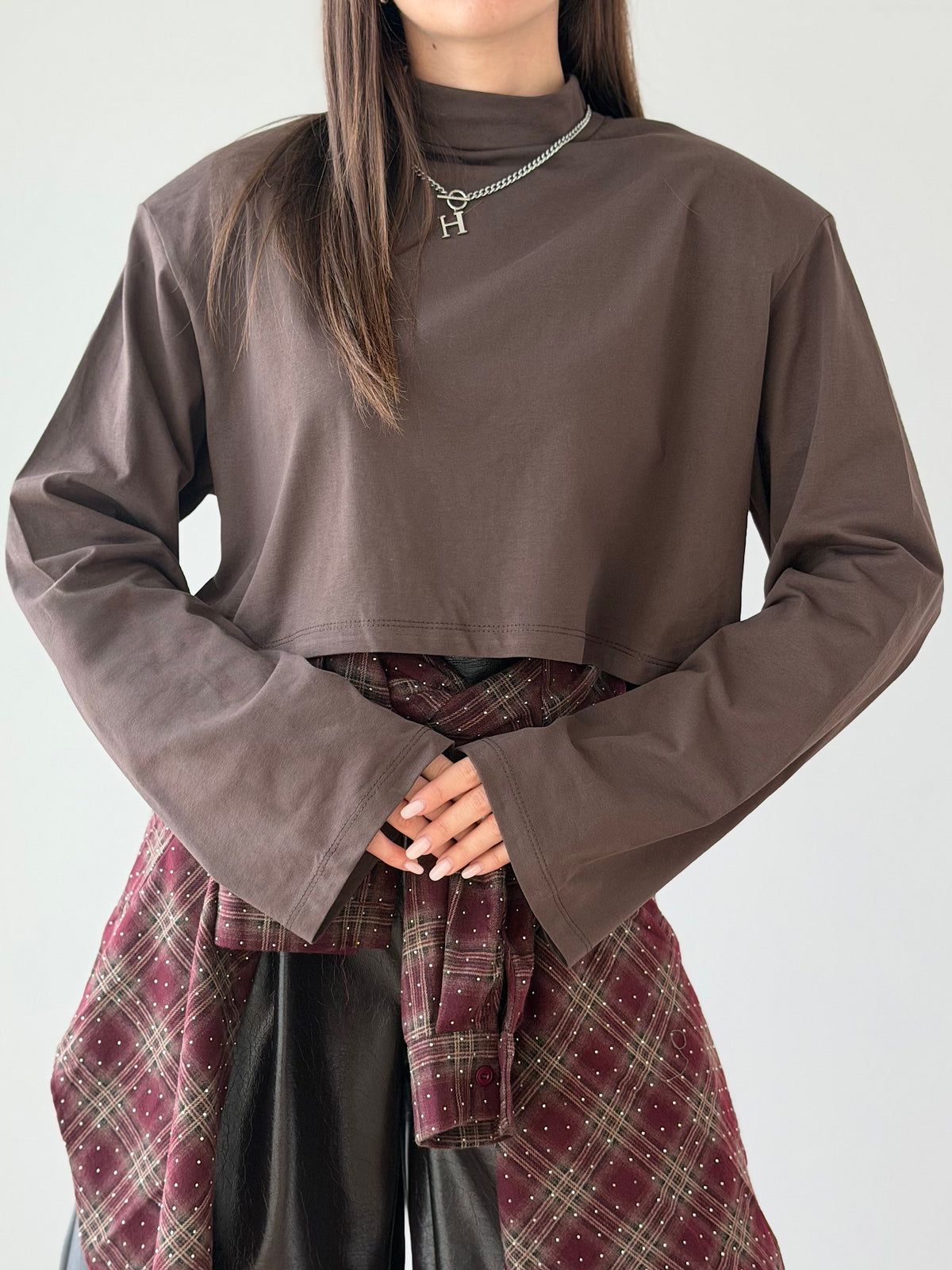 Longsleeve Chocolate by JUST west