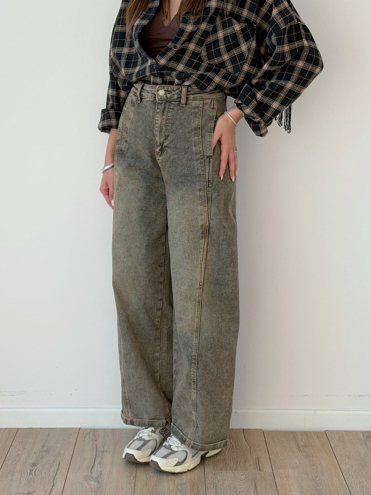 DENIM BALLOON SABBIATO VINTAGE