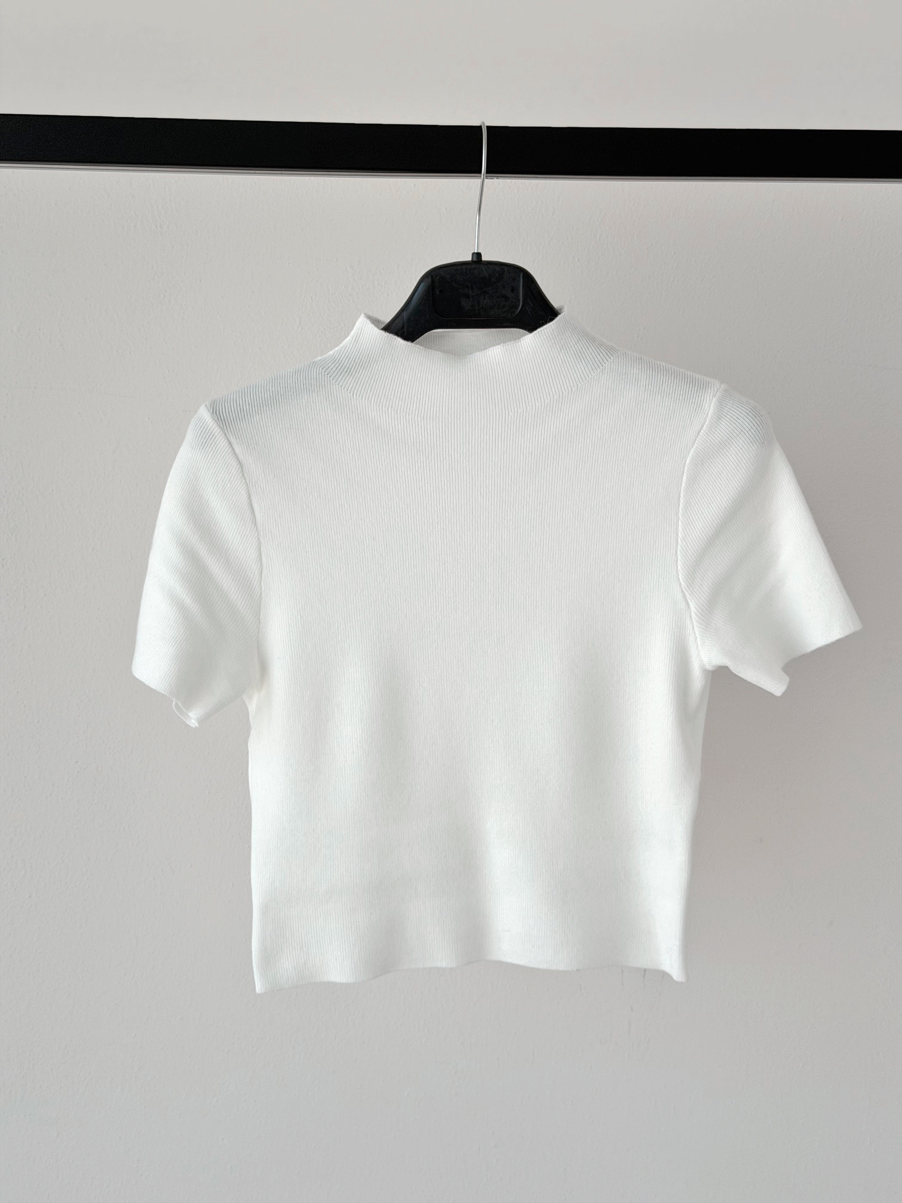 T-SHIRT LUPETTO A COSTINE