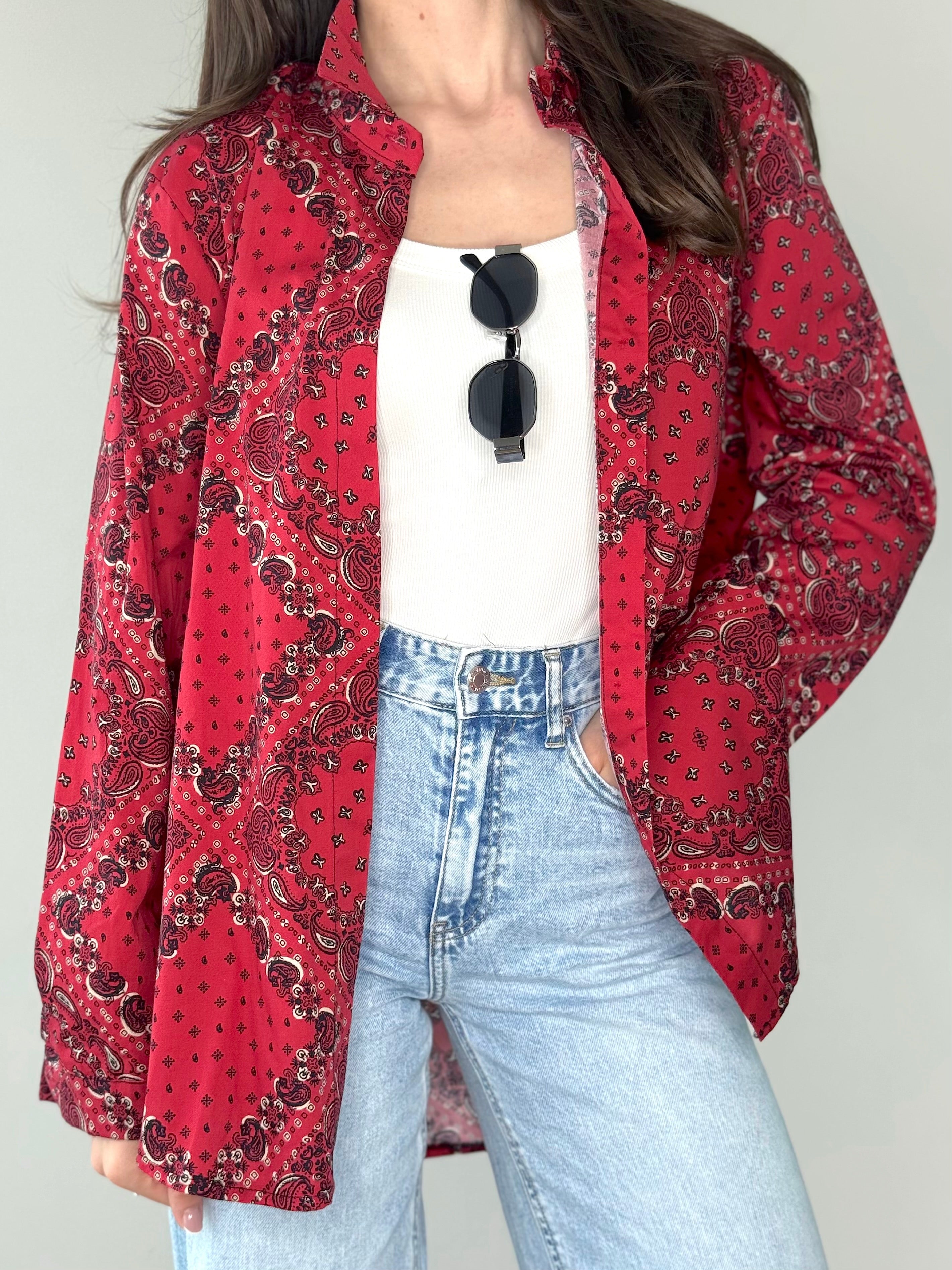 CAMICIA BANDANA