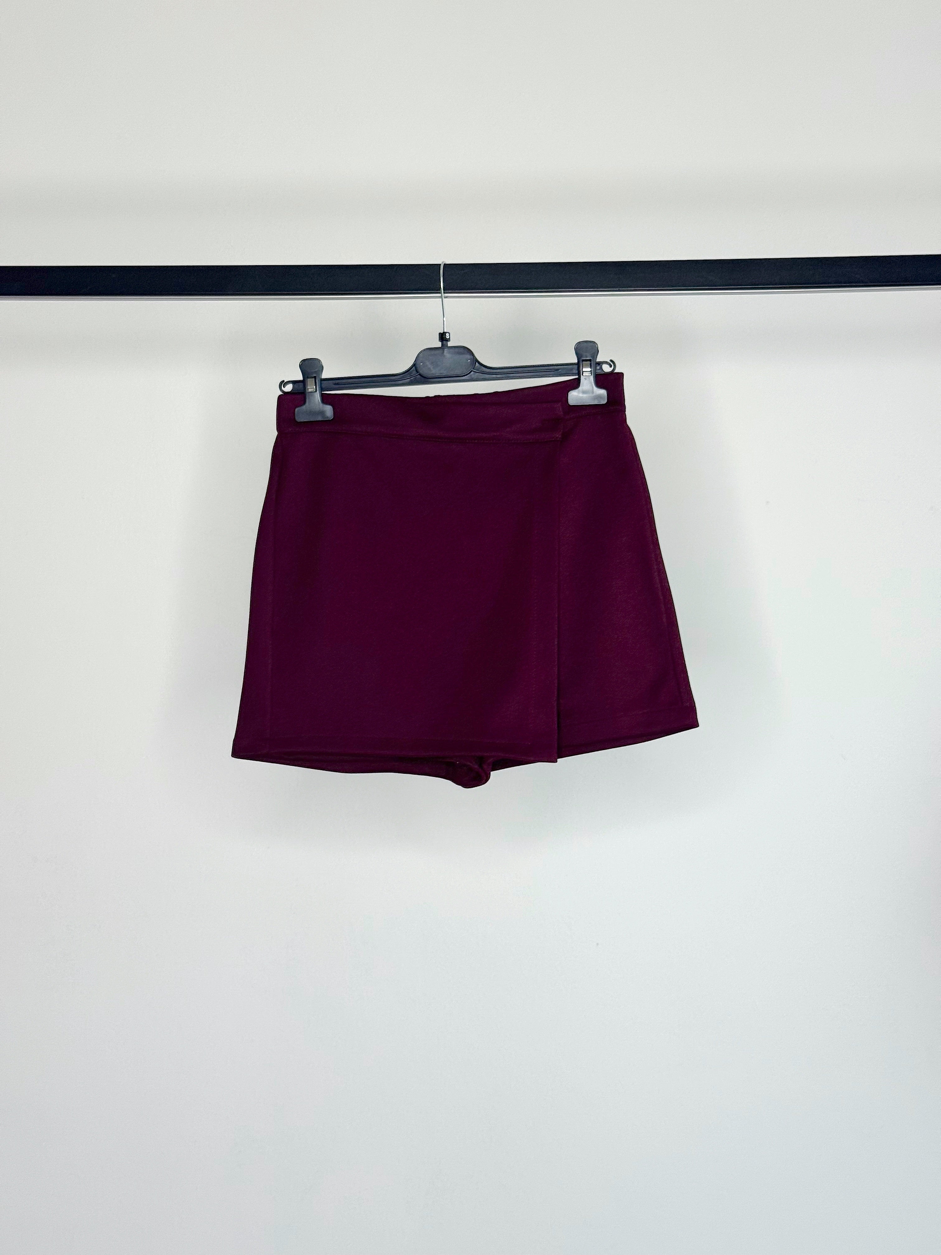 GONNA PANTALONCINO FELPATA A PORTAFOGLIO