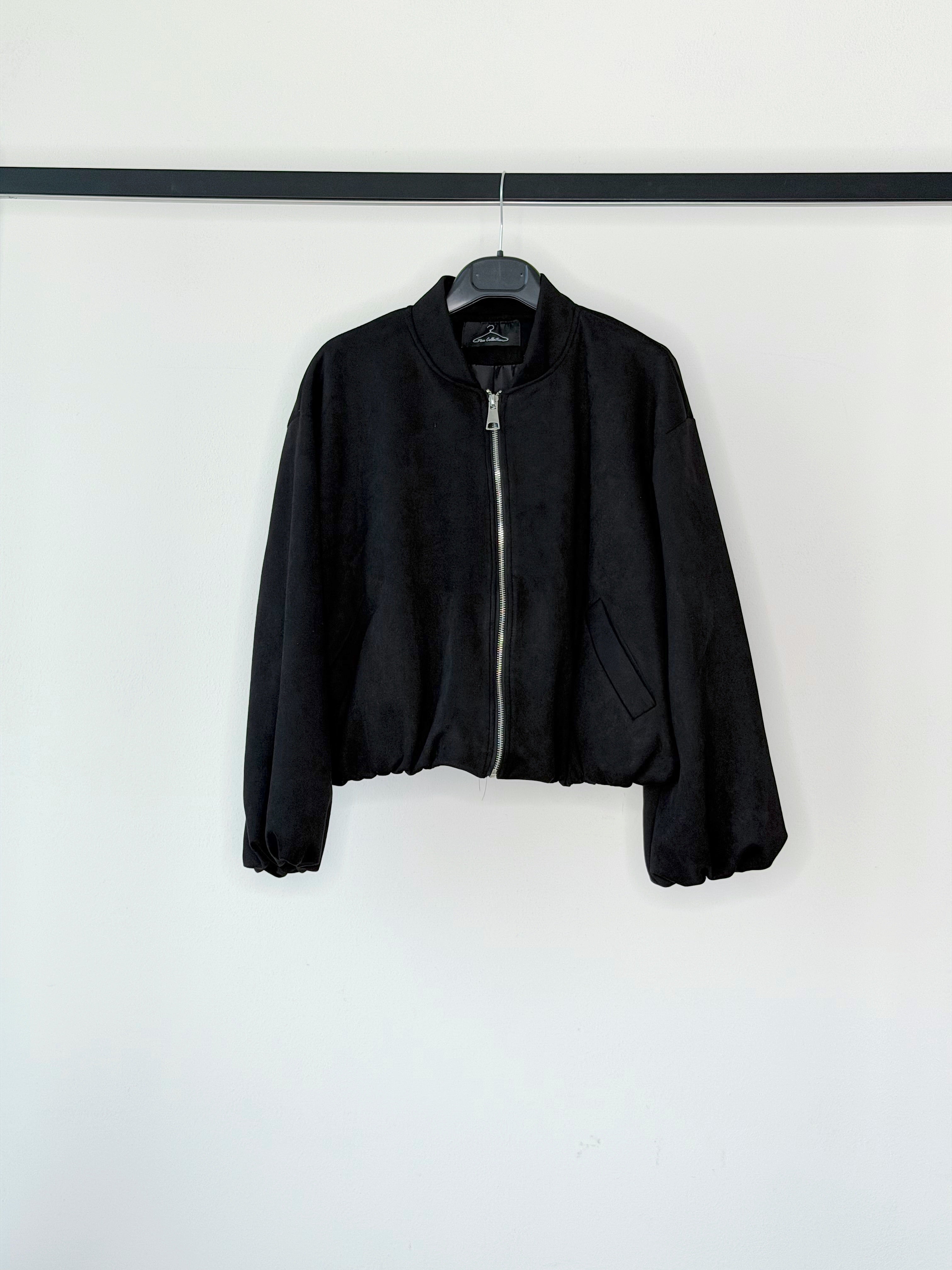 BOMBER ECO CAMOSCIO