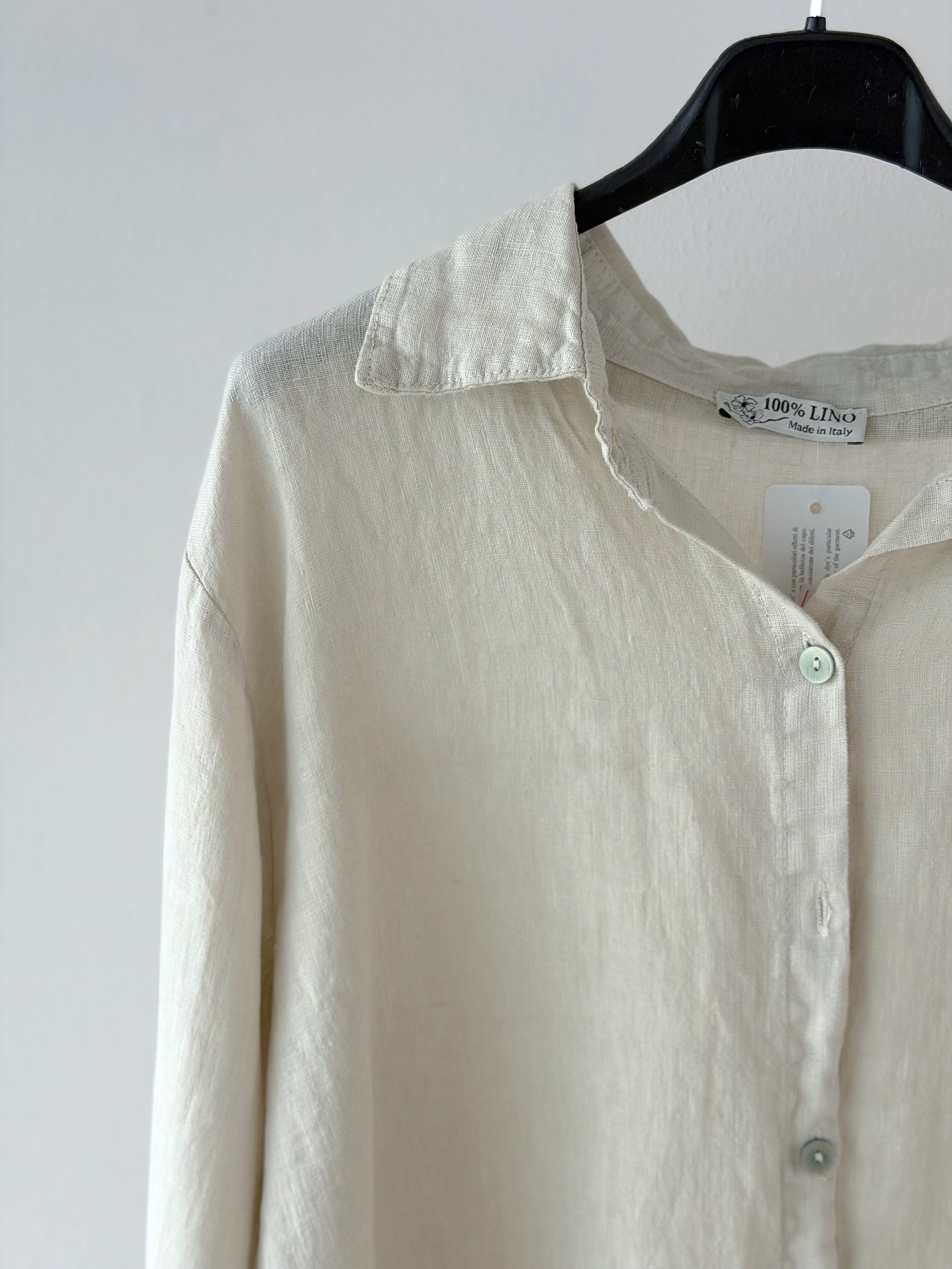 CAMICIA 100% LINO