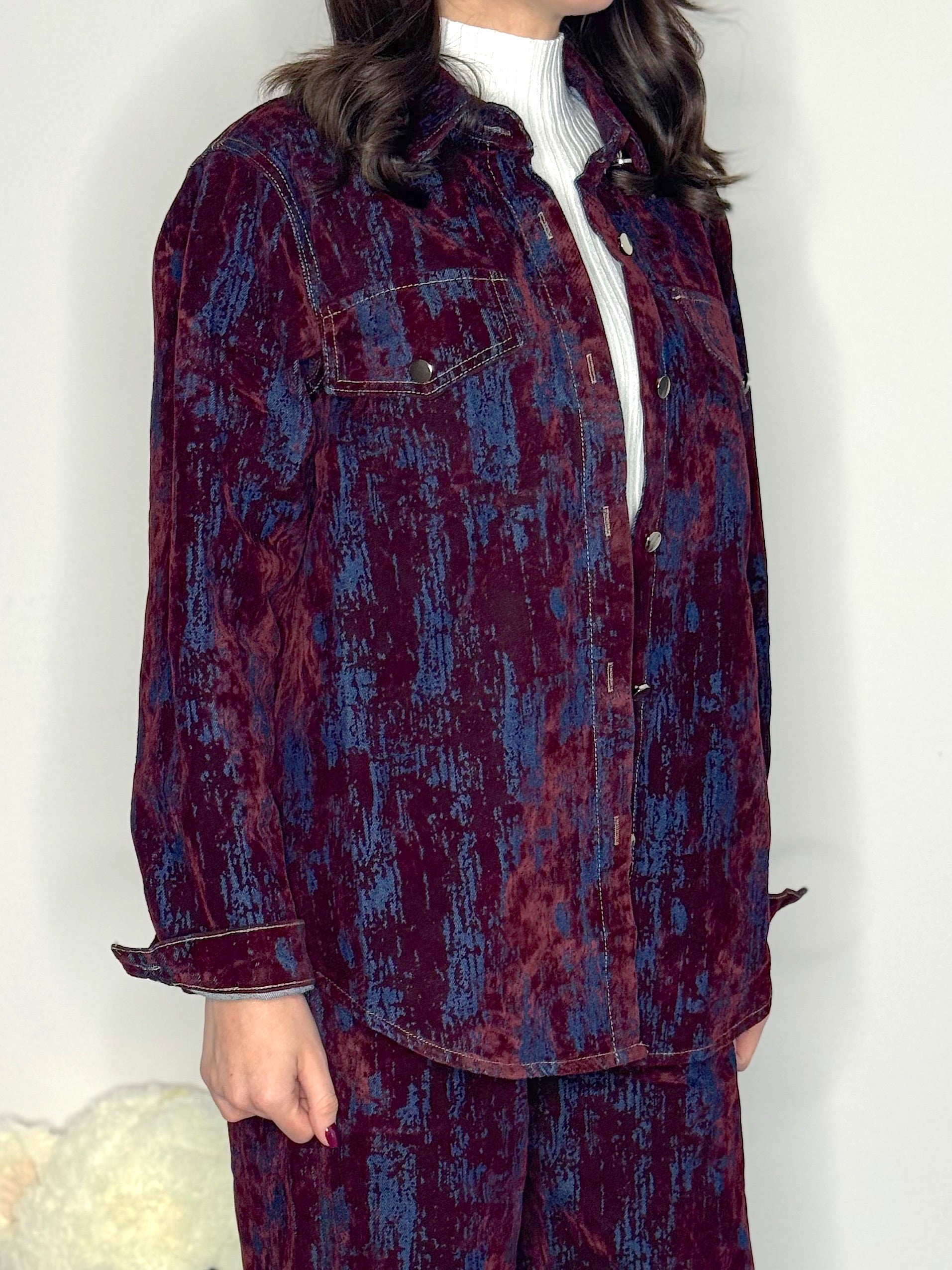 COORDINATO MARZIA ( ECO CAMOSCIO & VELLUTO )