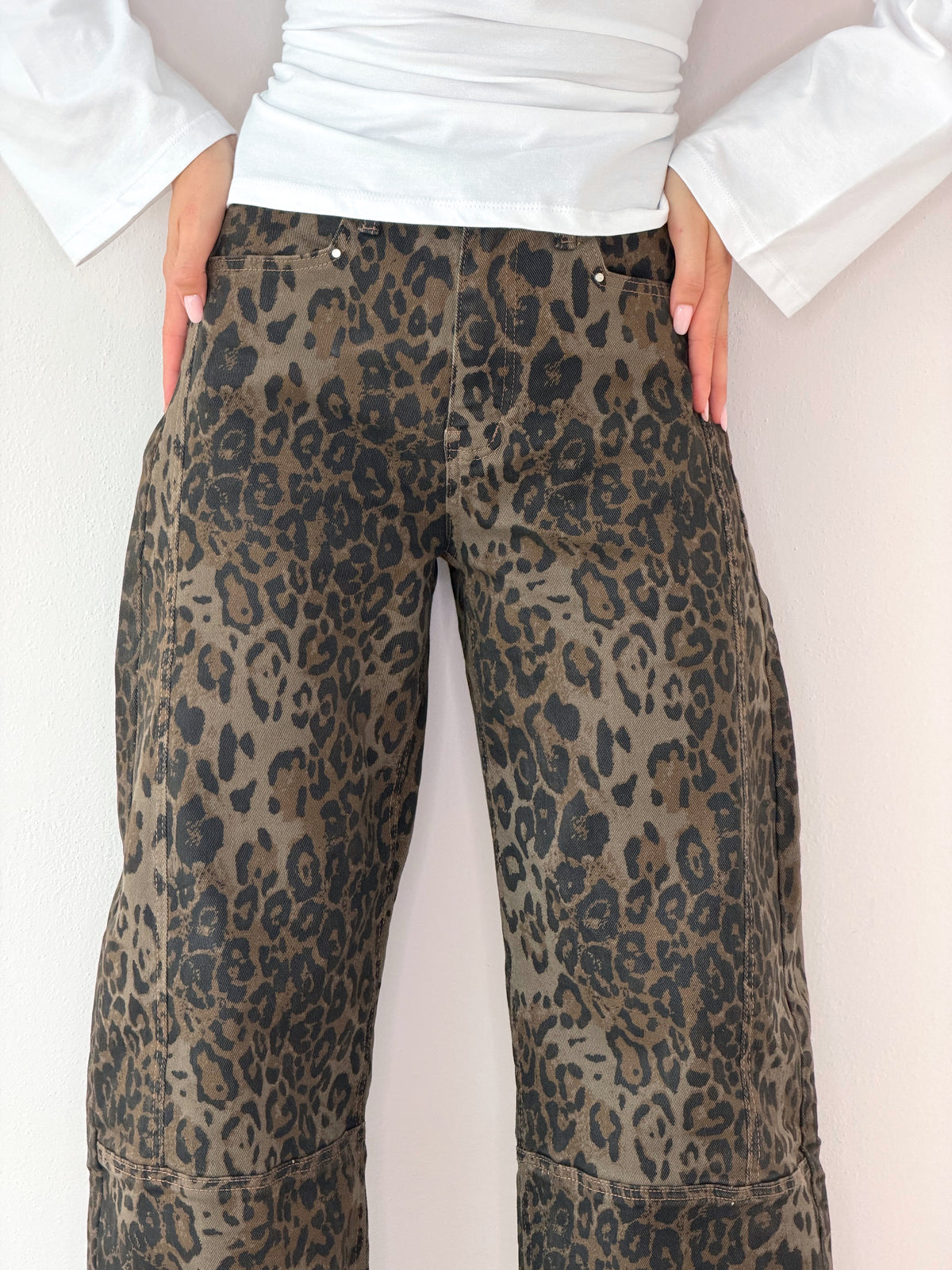 DENIM BALLOON ANIMALIER