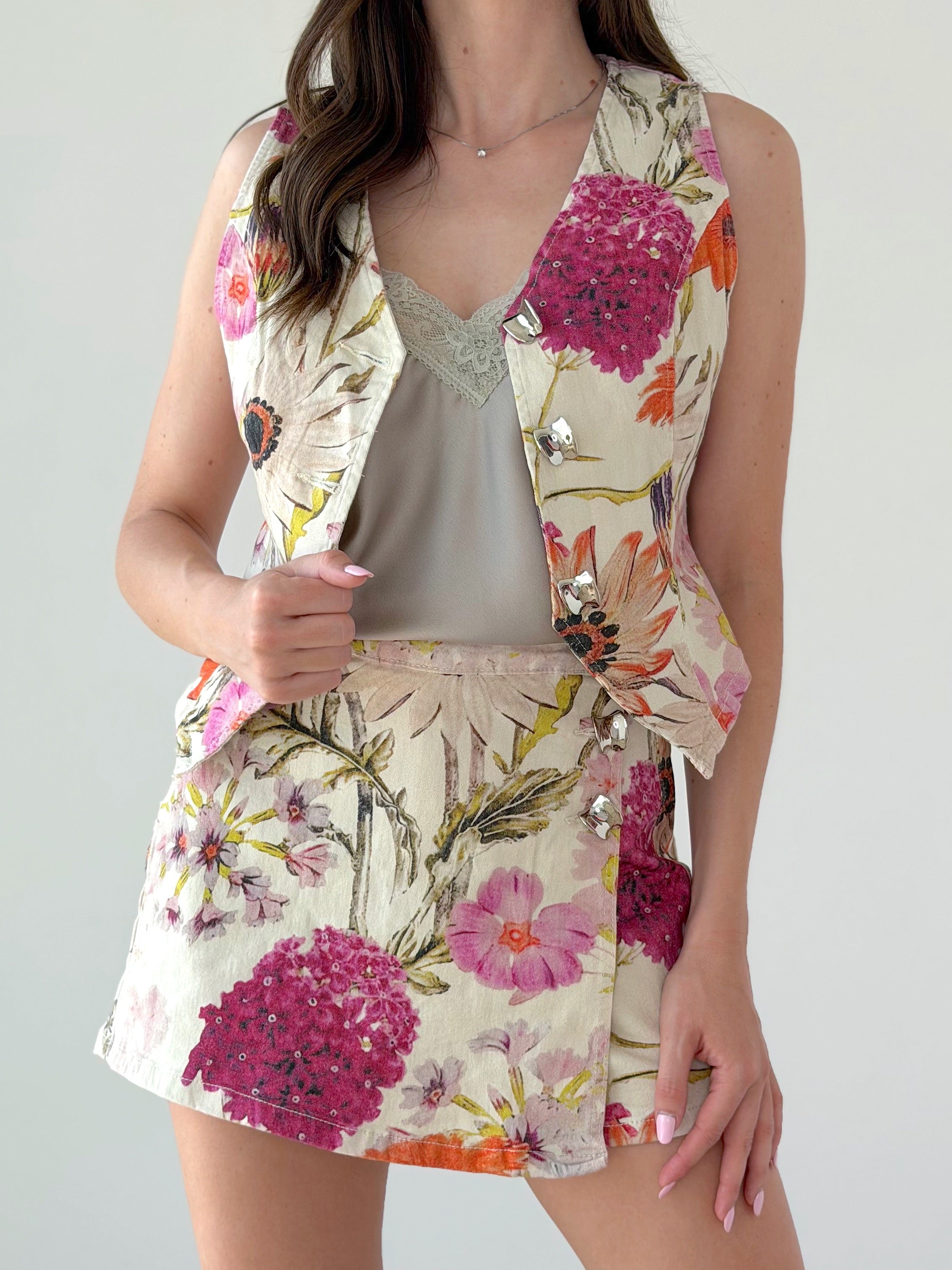 COORDINATO FLORA DENIM