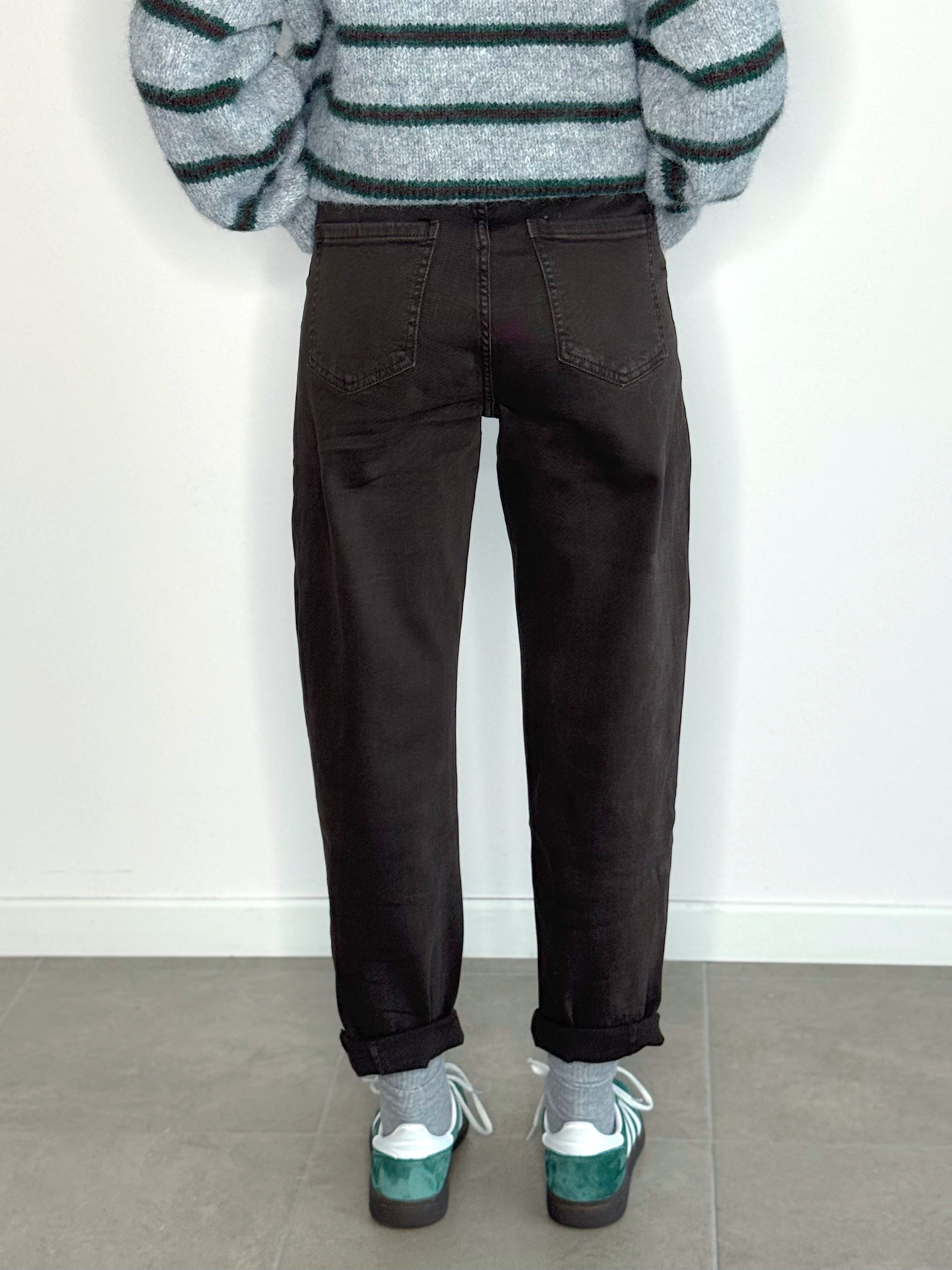 DENIM MOM (BORDEAUX & MARRONE)