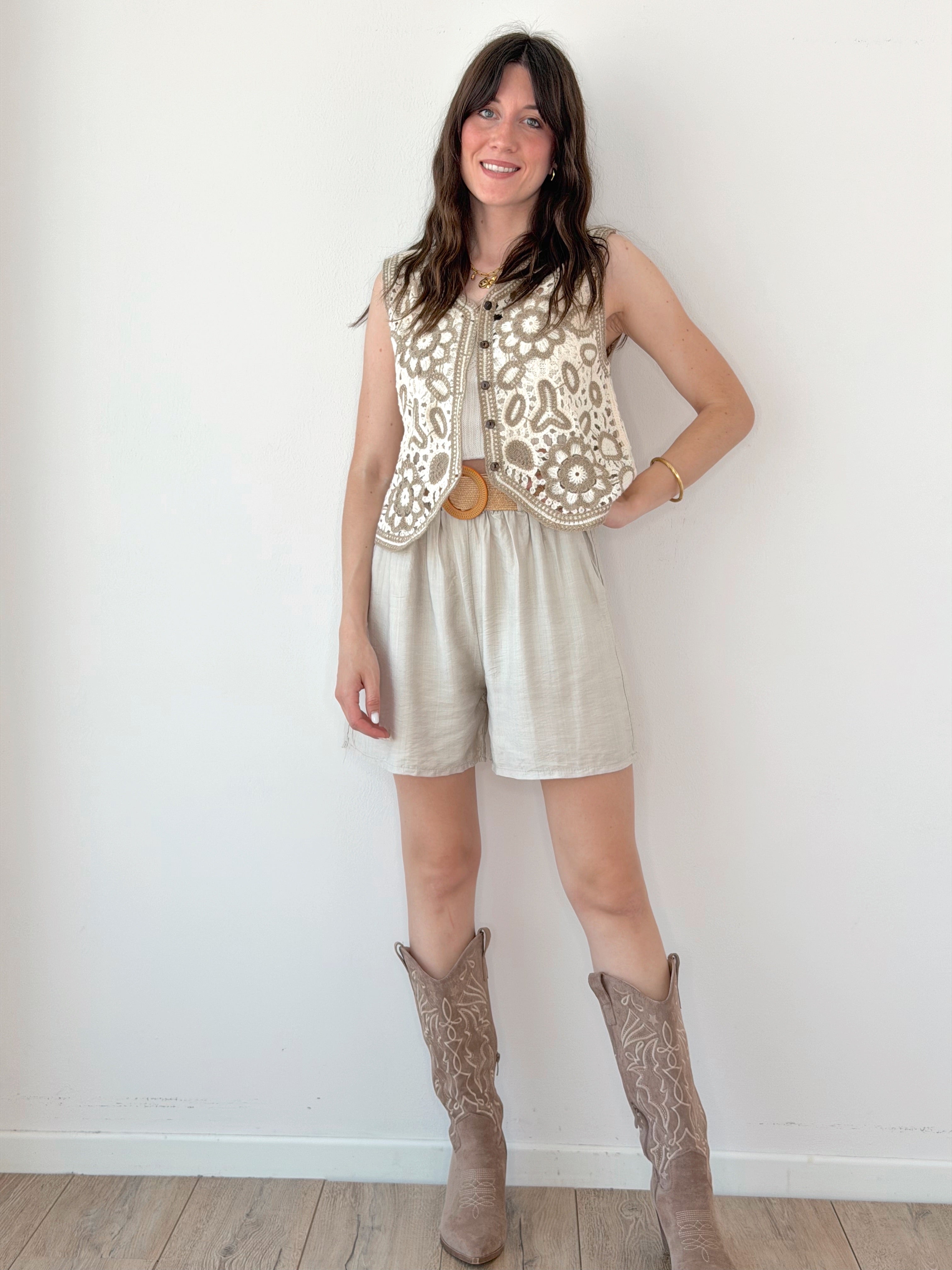 GILET CROCHET