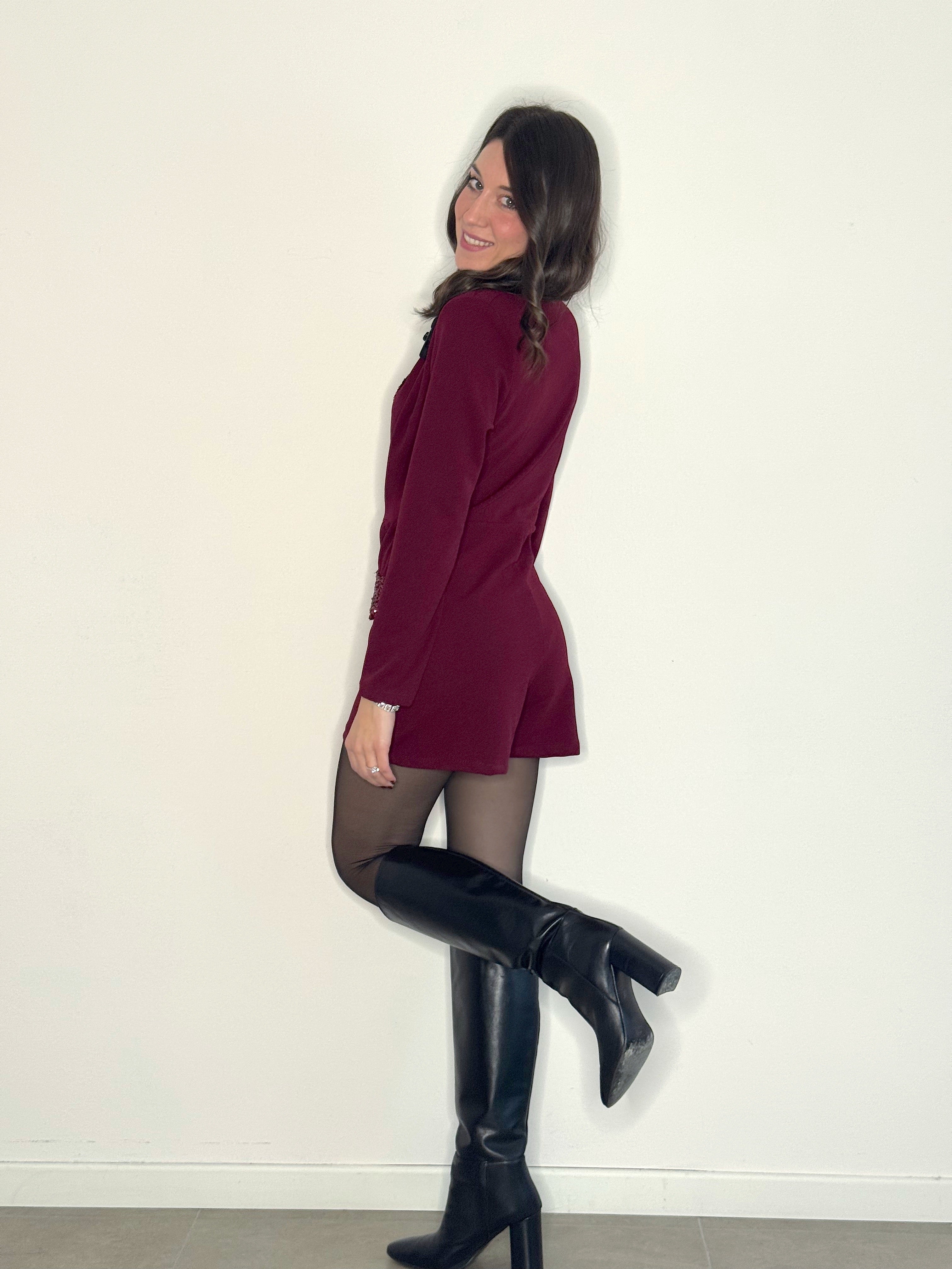 TUTINA BLAZER CON PAILETTES