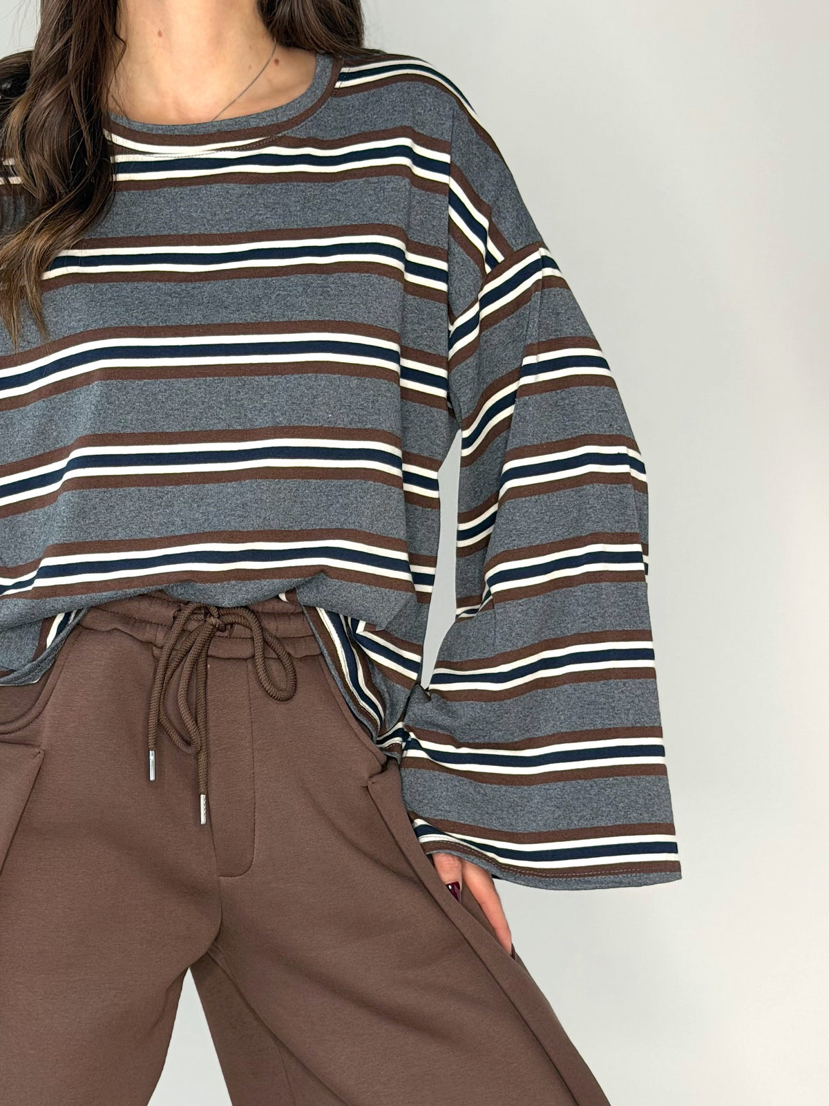 LONGSLEEVE OVERSIZE RIGHE