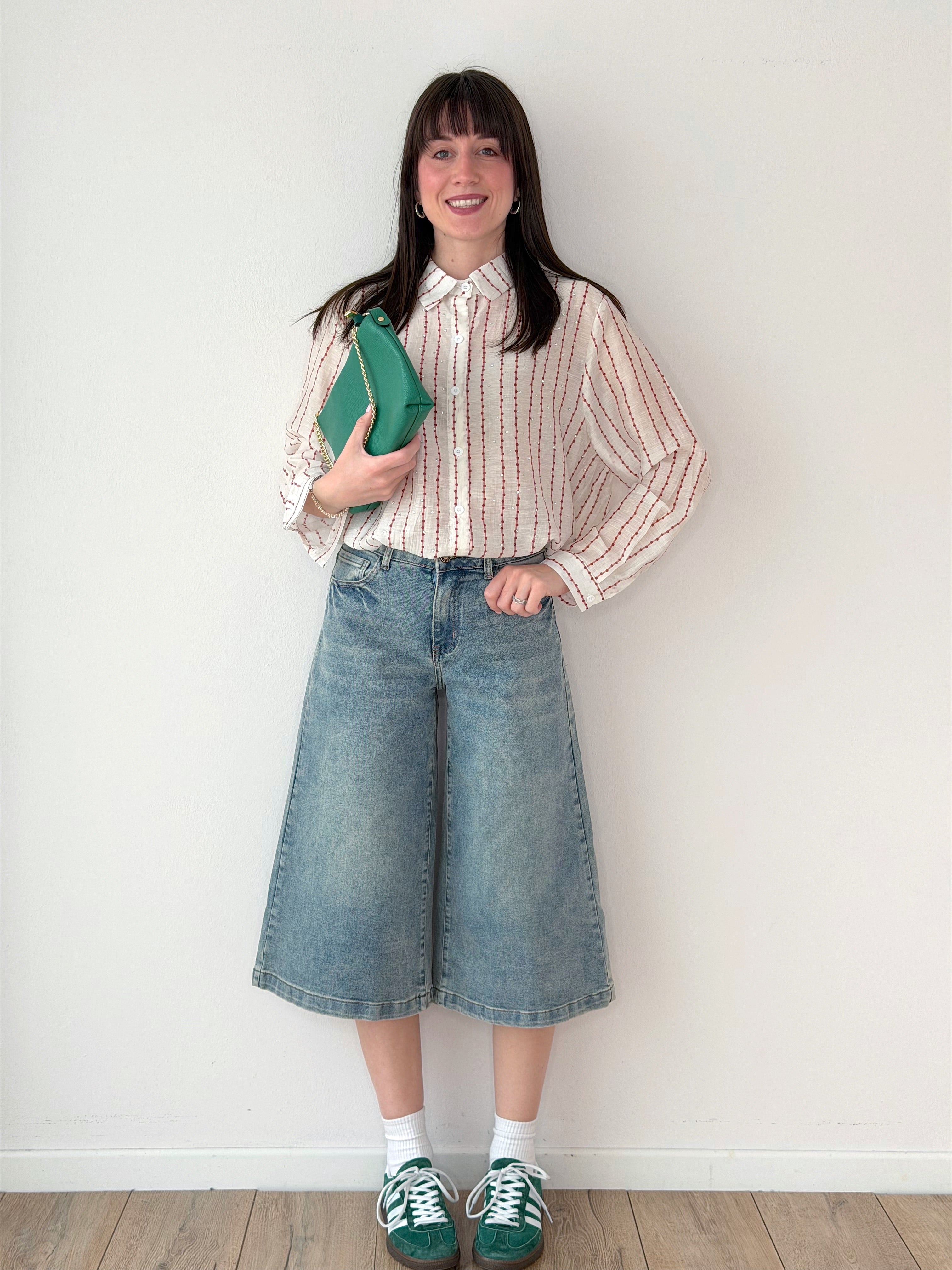 CAMICIA SAMANTHA CON STRASS