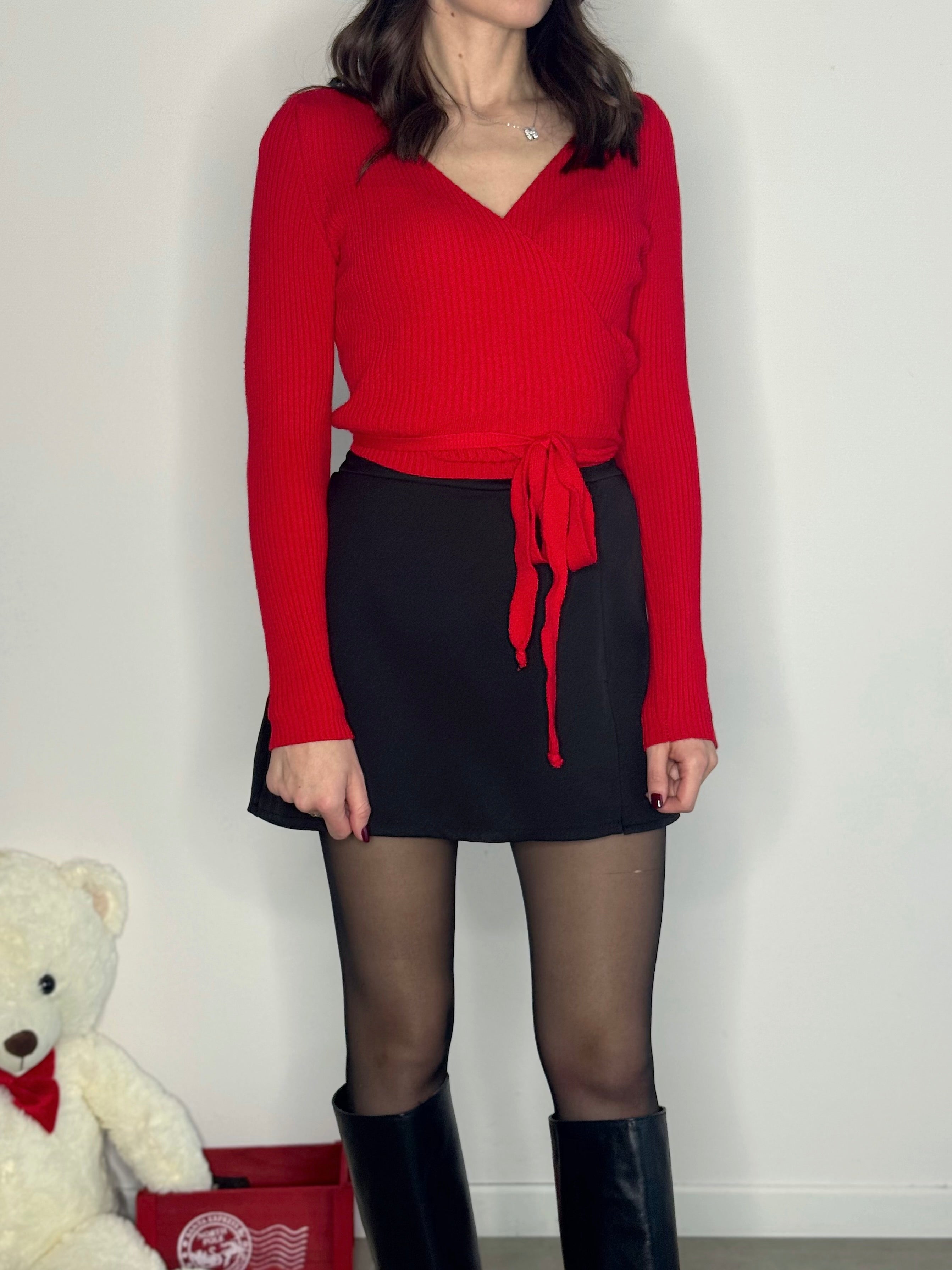 MAGLIONCINO INCROCIATO