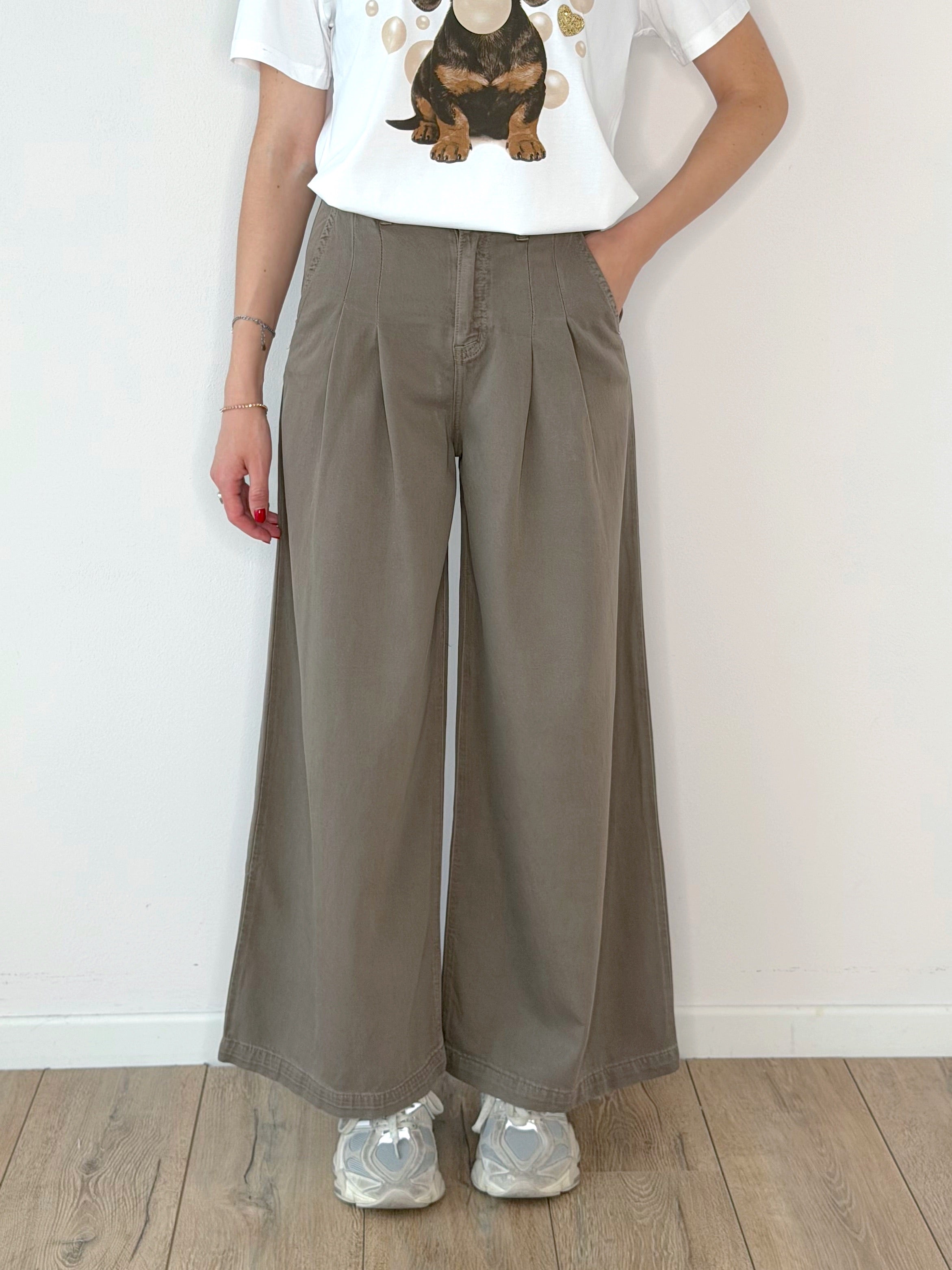 DENIM WIDE LEG FANGO