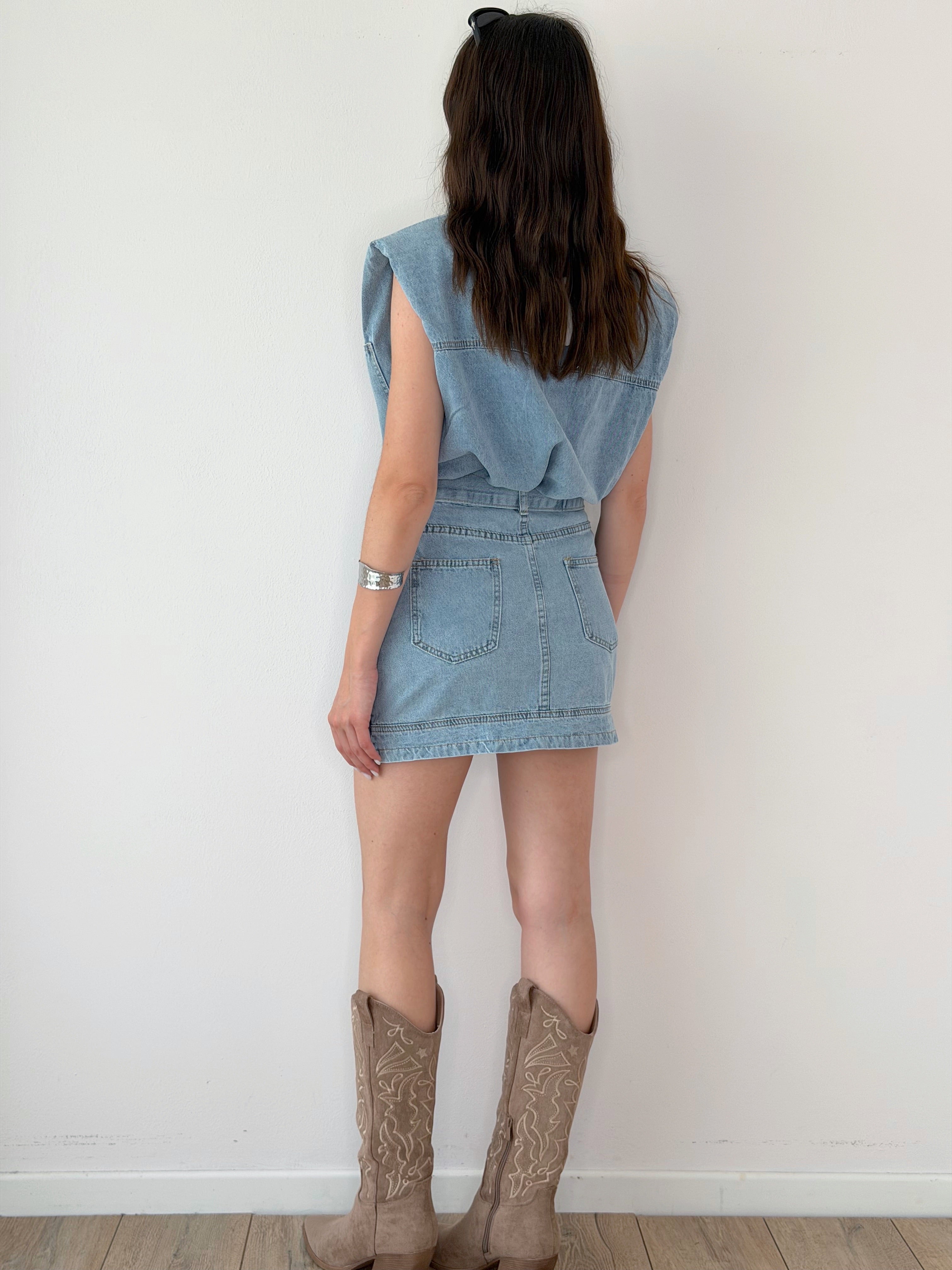COORDINATO LIGHT DENIM