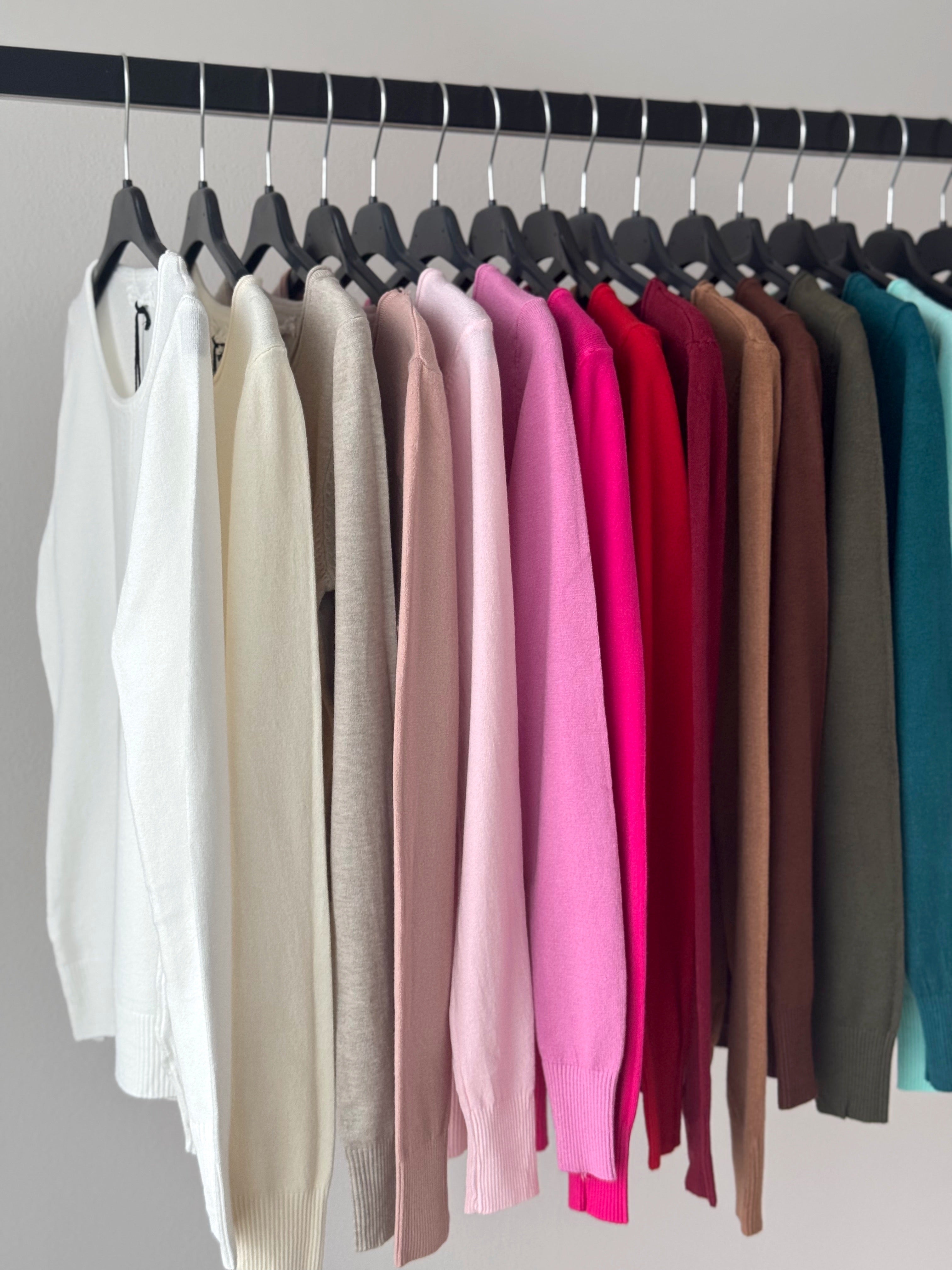 MAGLIONCINO DIANA GIROCOLLO ( 26 COLORI )