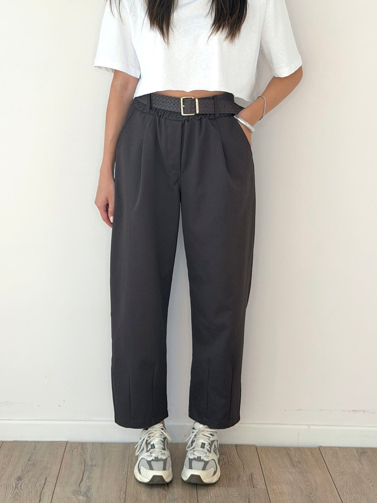PANTALONE BALLOON ELASTICIZZATO IN VITA