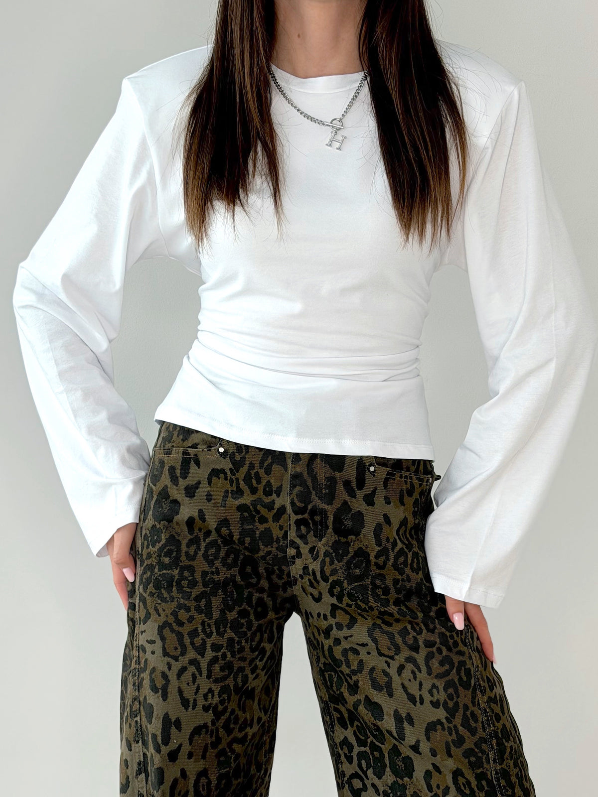 LONGSLEEVE INCROCIATA SULLA SCHIENA BY JUST WEST