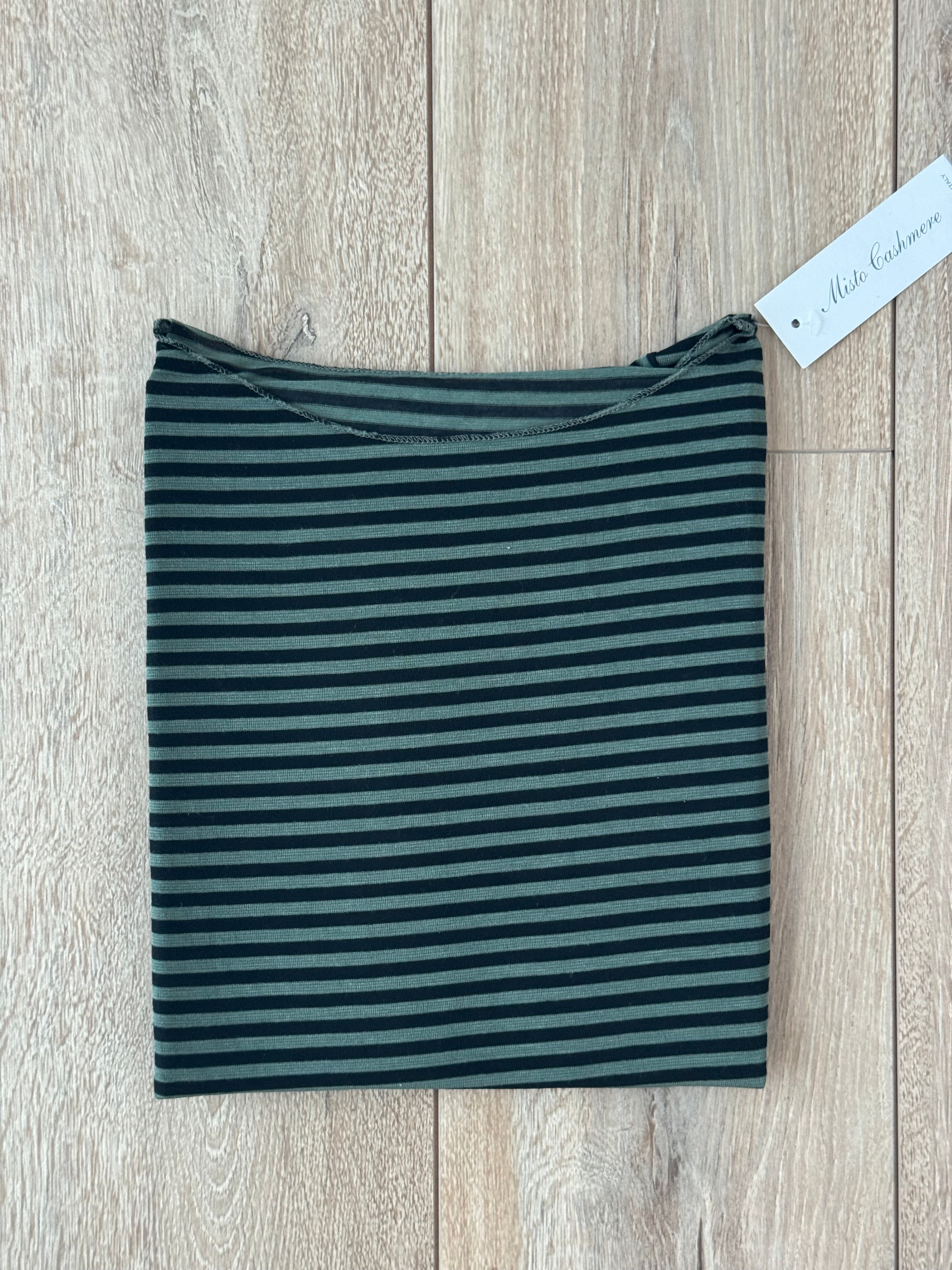 MAGLIONCINO MISTO CASHMERE A RIGHE ULTRALIGHT