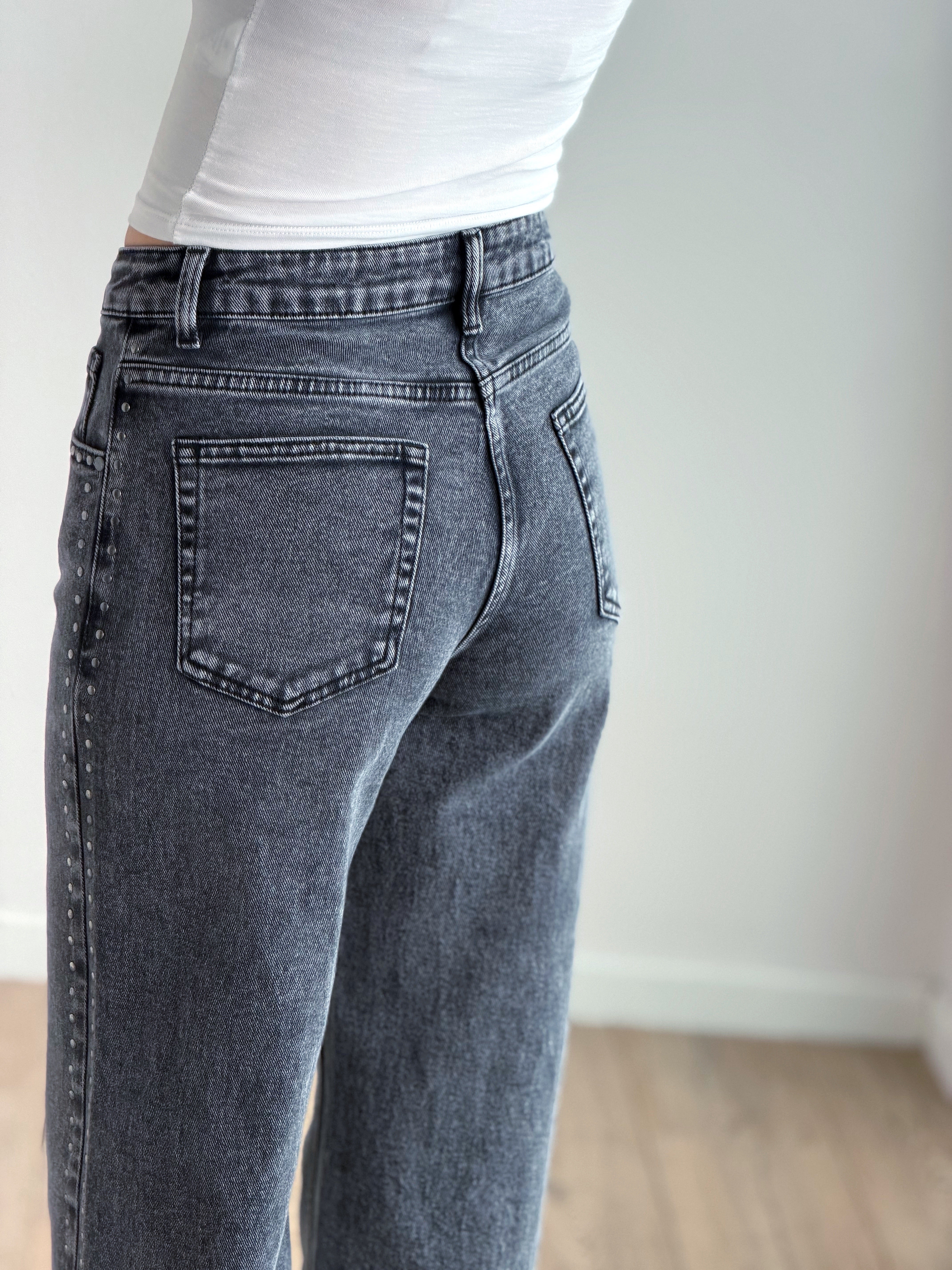 DENIM ROCKSTUD