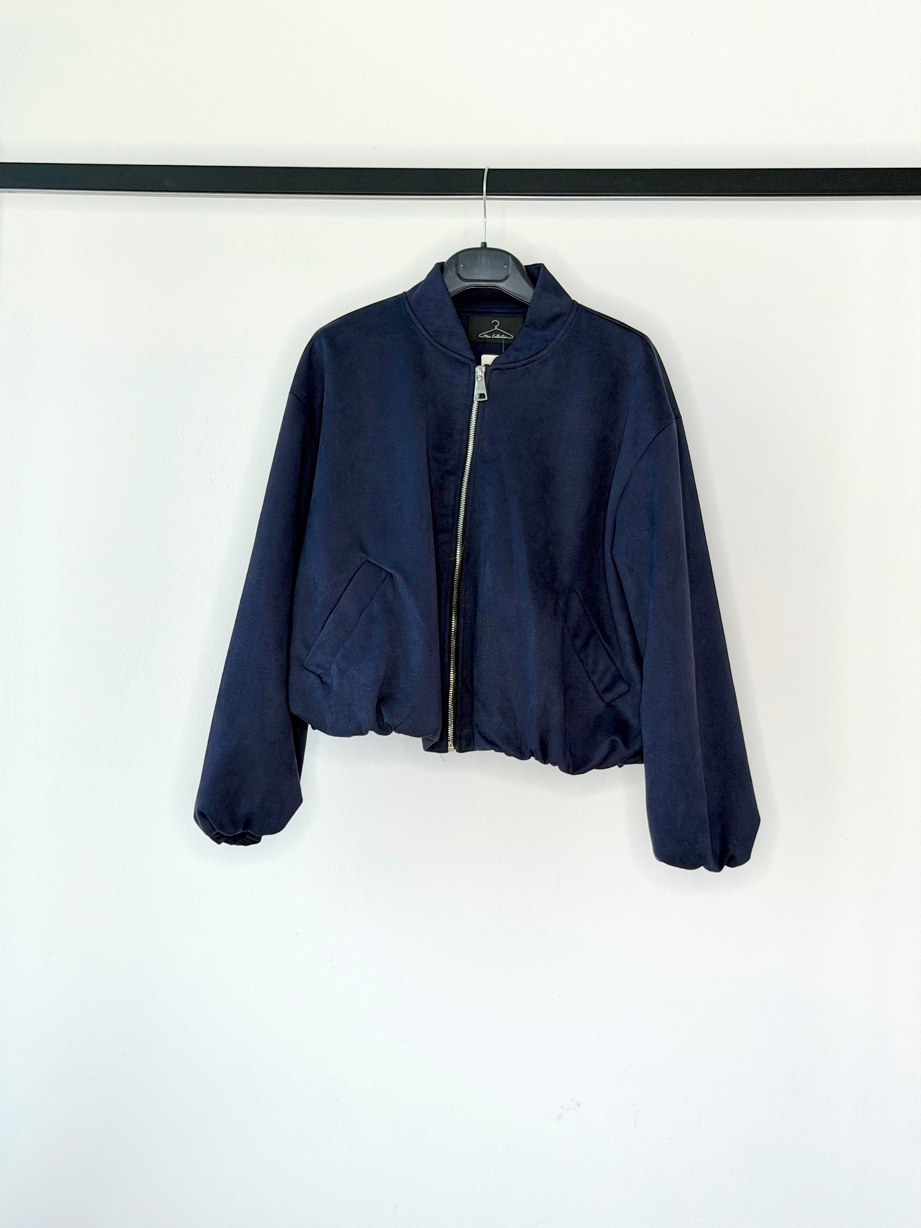BOMBER ECO CAMOSCIO